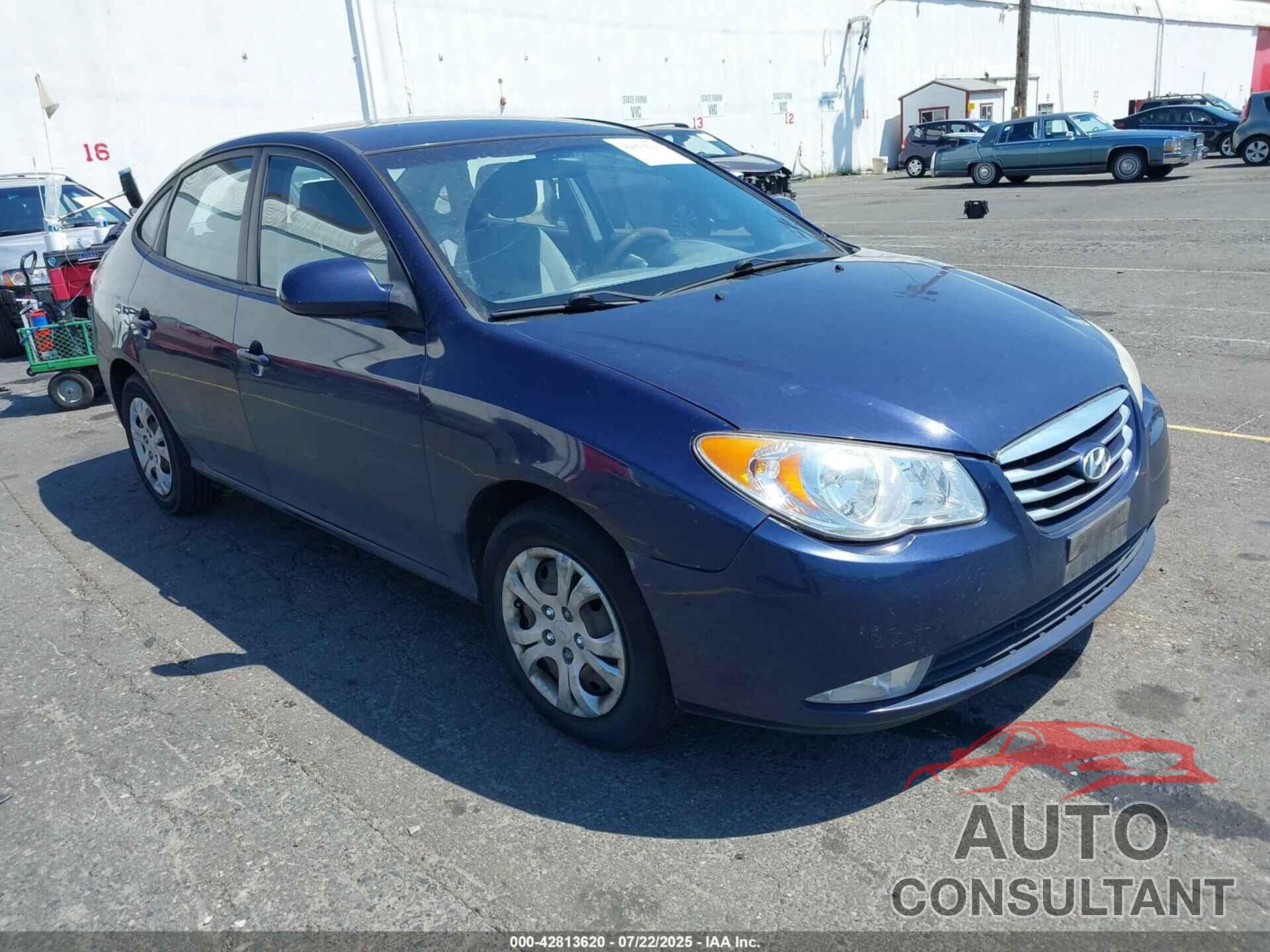 HYUNDAI ELANTRA 2010 - KMHDU4AD9AU042929