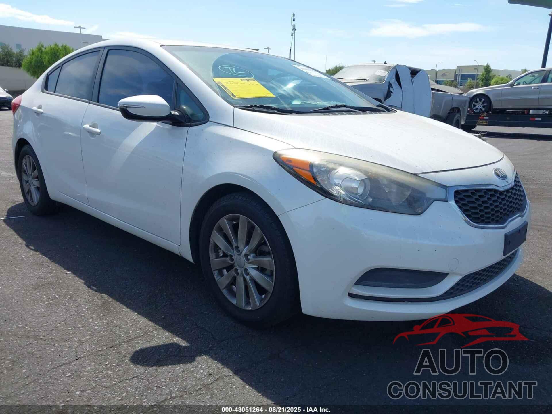 KIA FORTE 2016 - KNAFX4A61G5516037