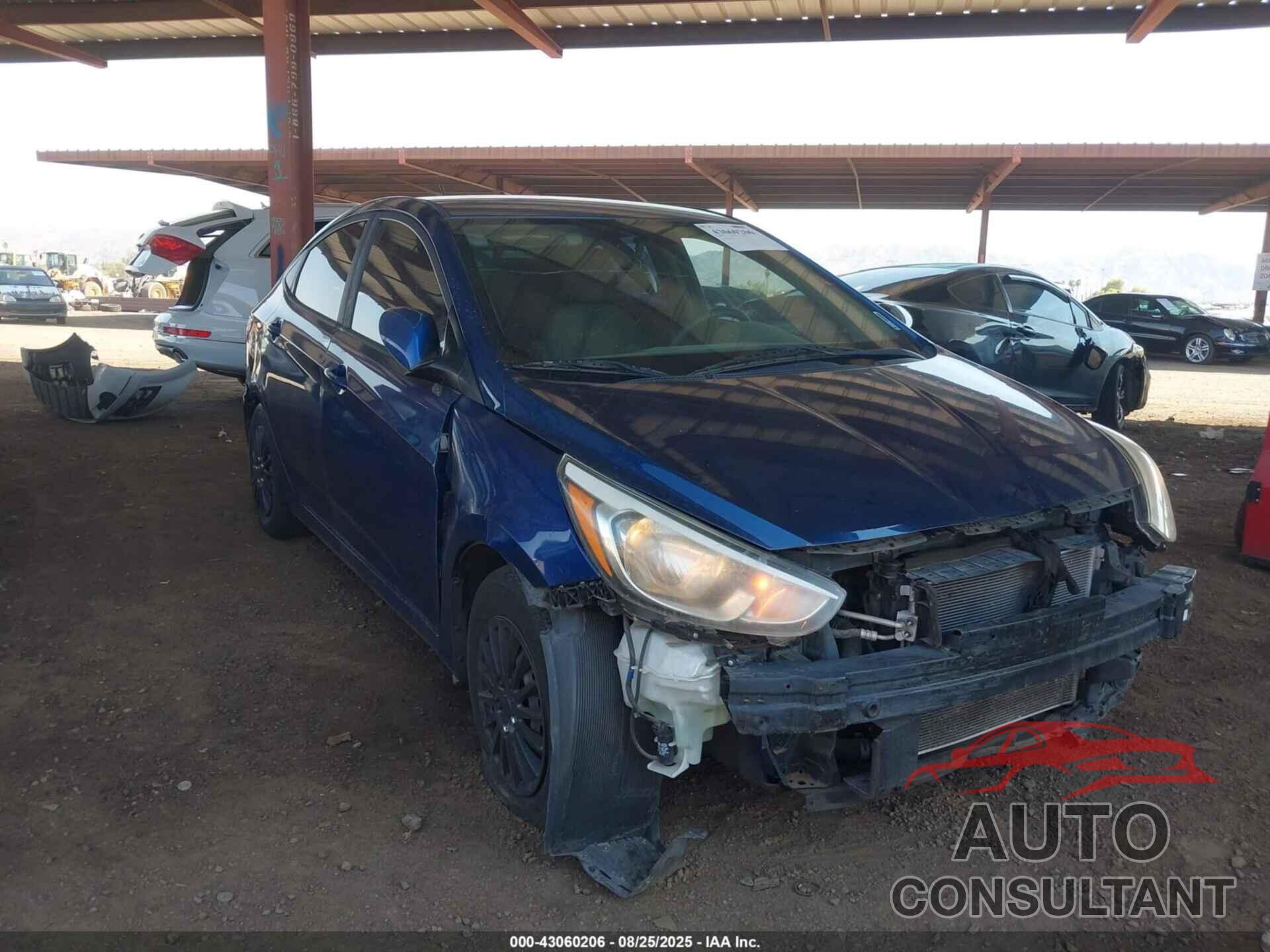 HYUNDAI ACCENT 2017 - KMHCT4AE6HU319182