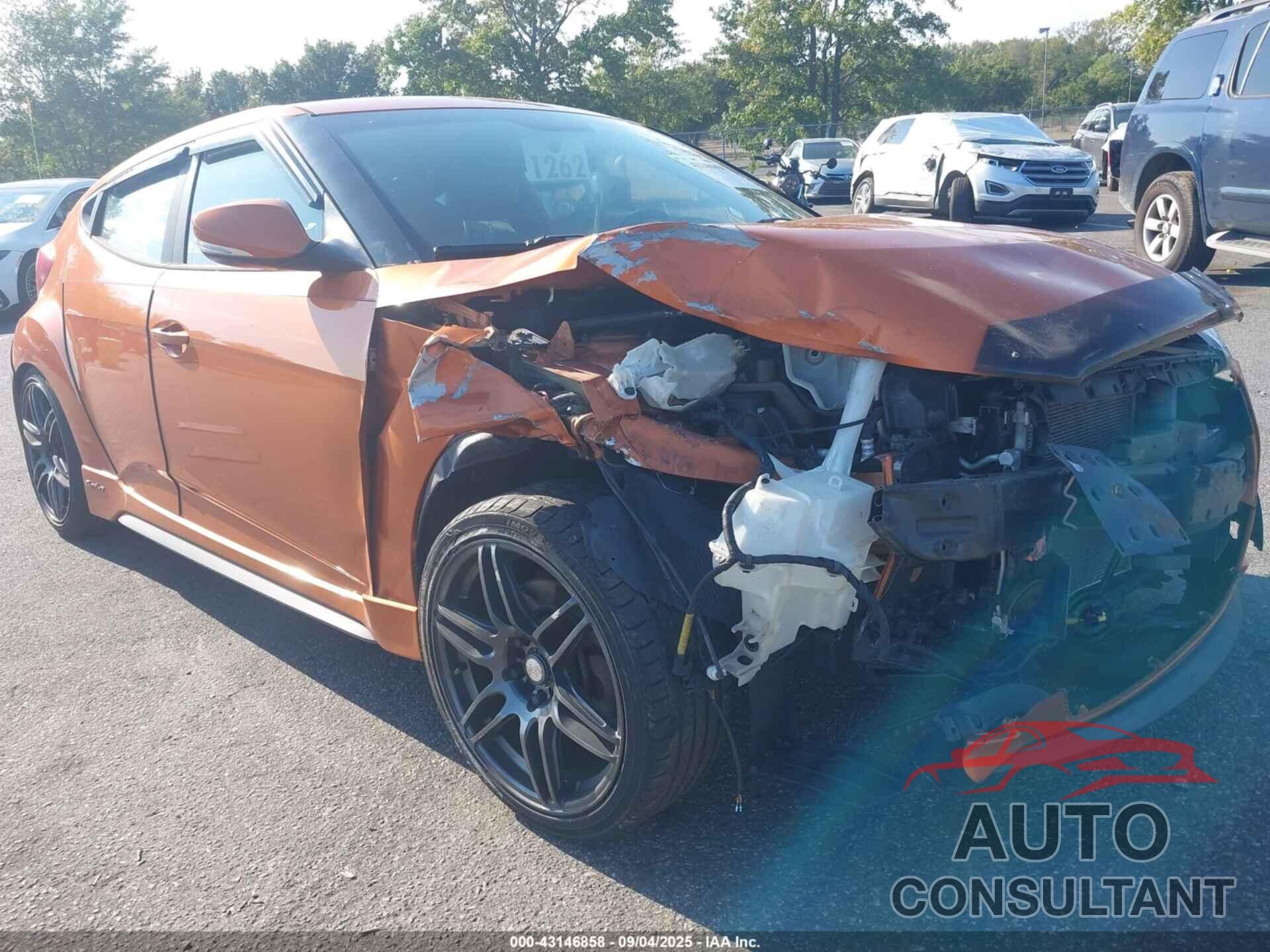HYUNDAI VELOSTER 2016 - KMHTC6AE9GU266181
