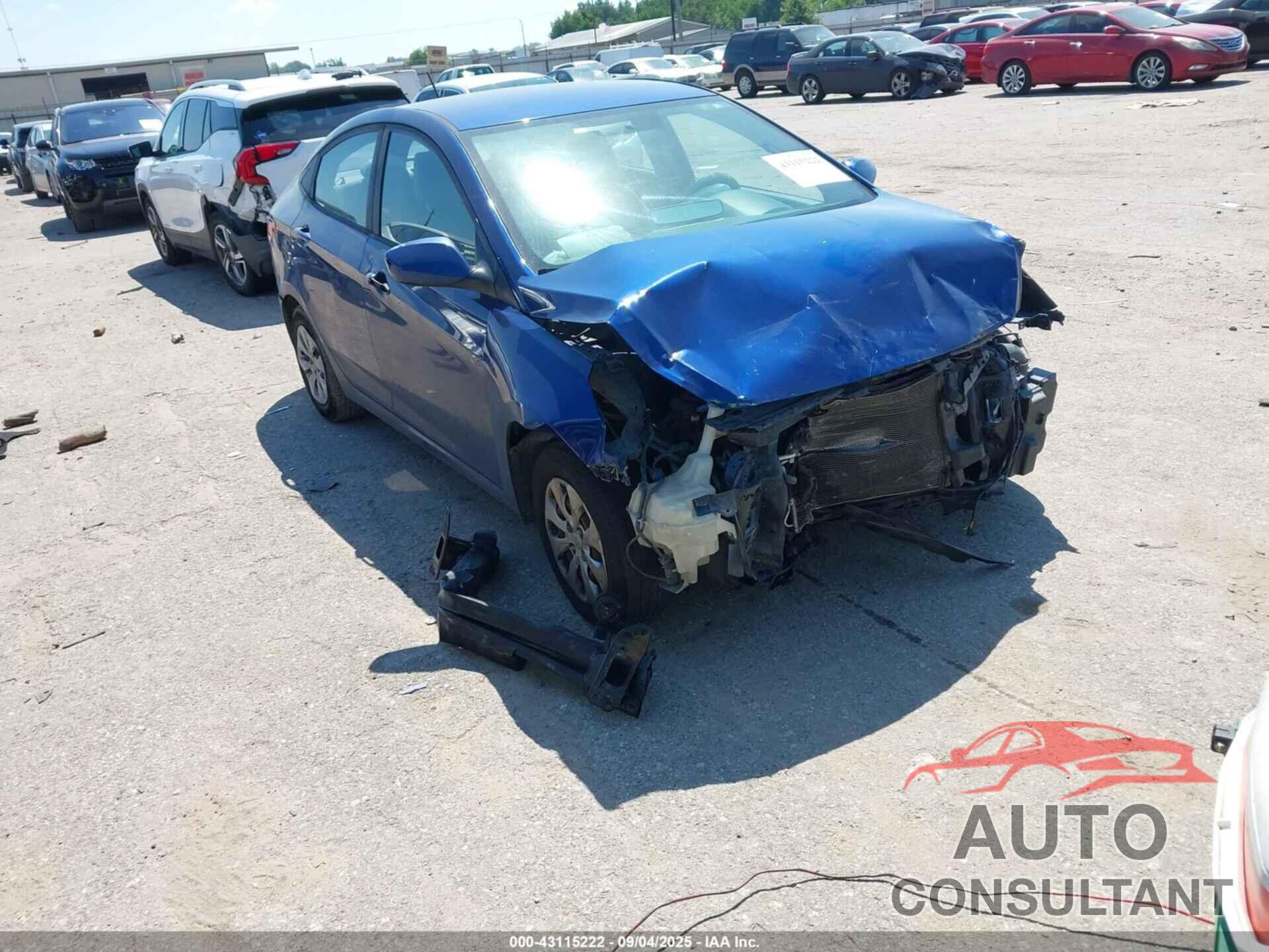 HYUNDAI ACCENT 2017 - KMHCT4AE3HU287095