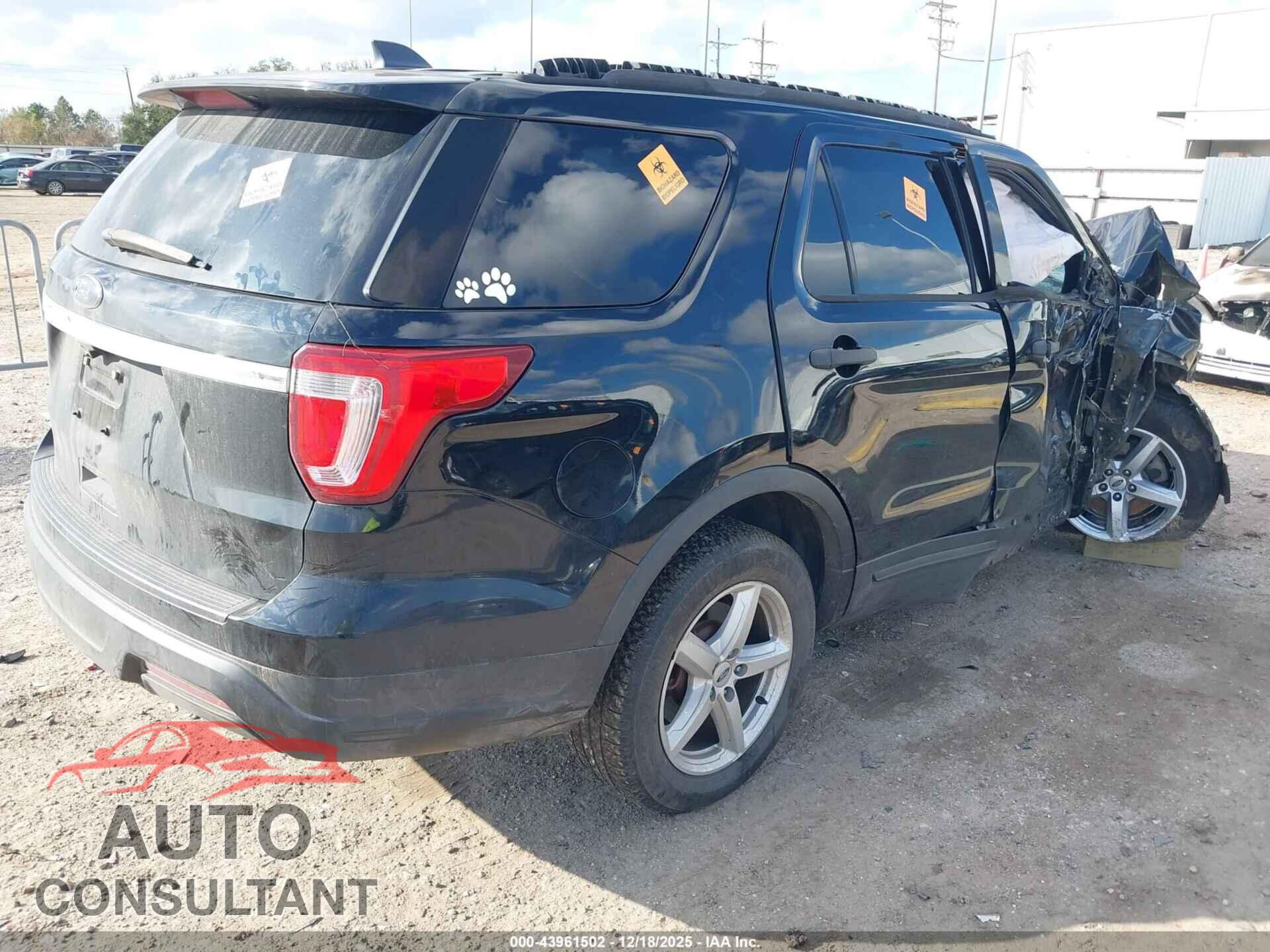 FORD EXPLORER 2018 - 1FM5K7B84JGB88845