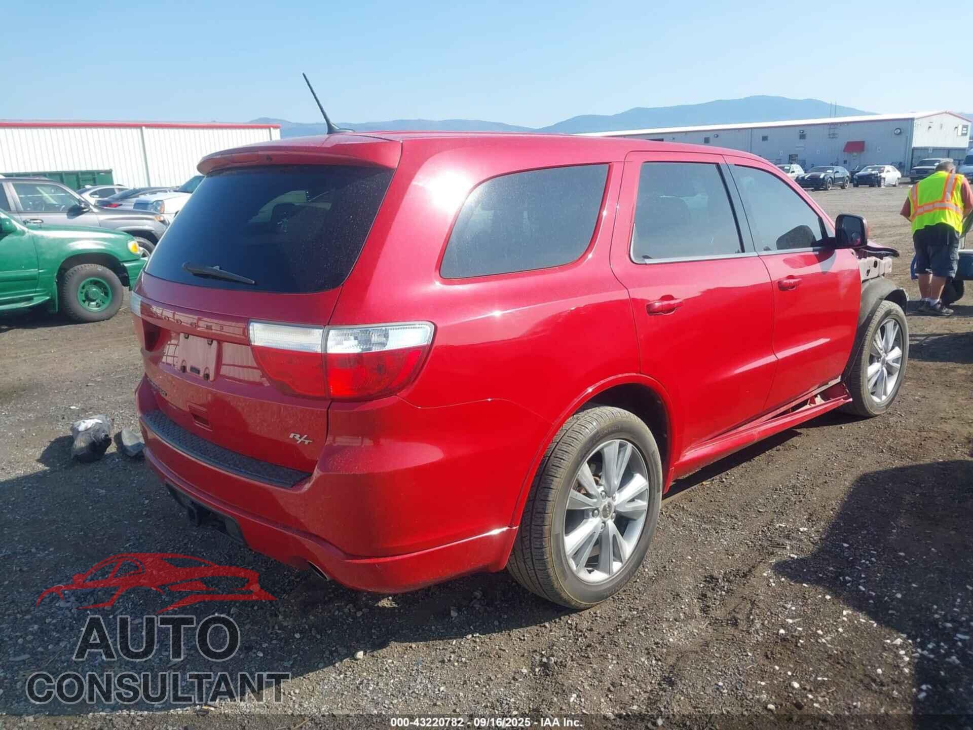 DODGE DURANGO 2012 - 1C4SDJCT2CC116554