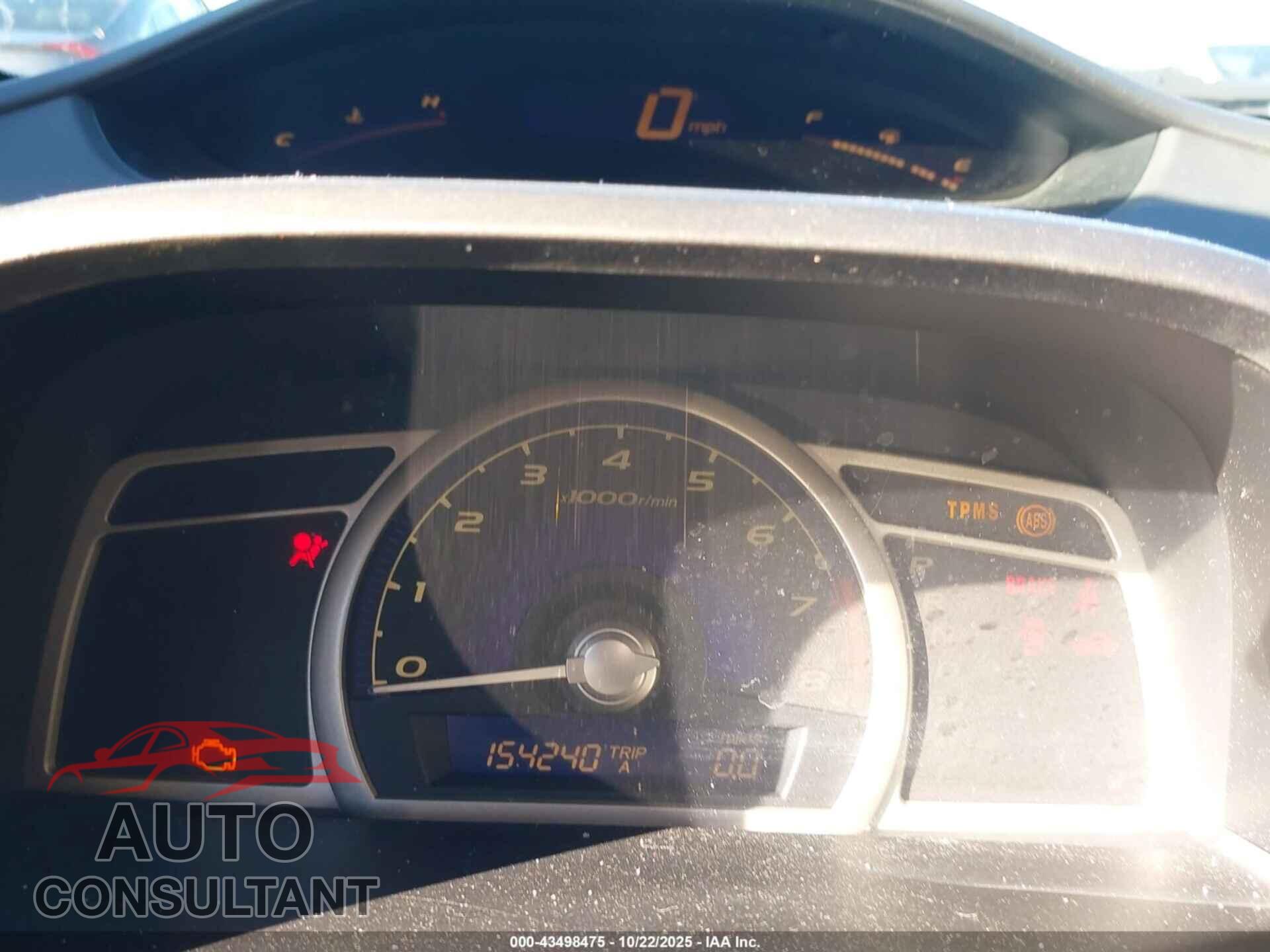HONDA CIVIC 2010 - 19XFA1F5XAE058223