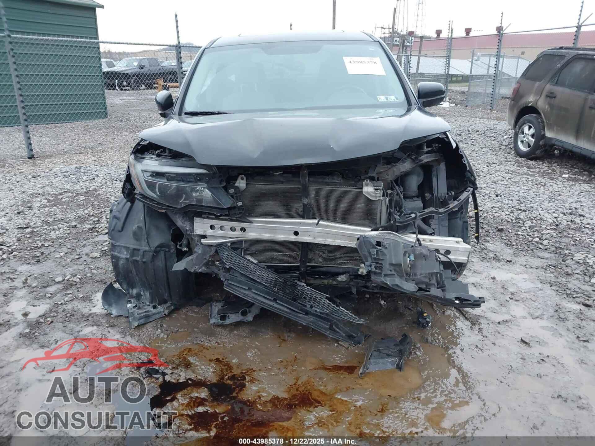 HONDA PILOT 2017 - 5FNYF6H55HB033786