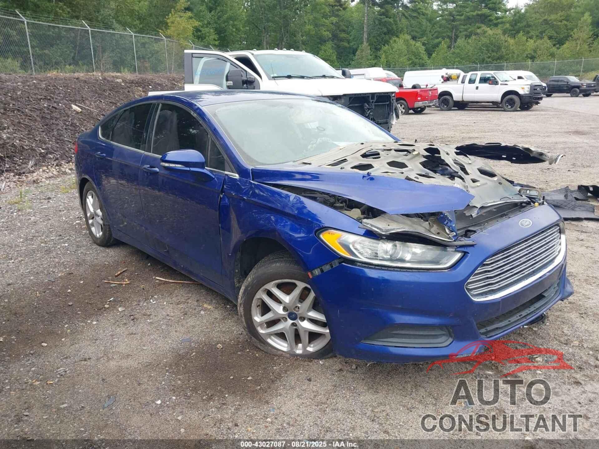 FORD FUSION 2013 - 3FA6P0H73DR365016