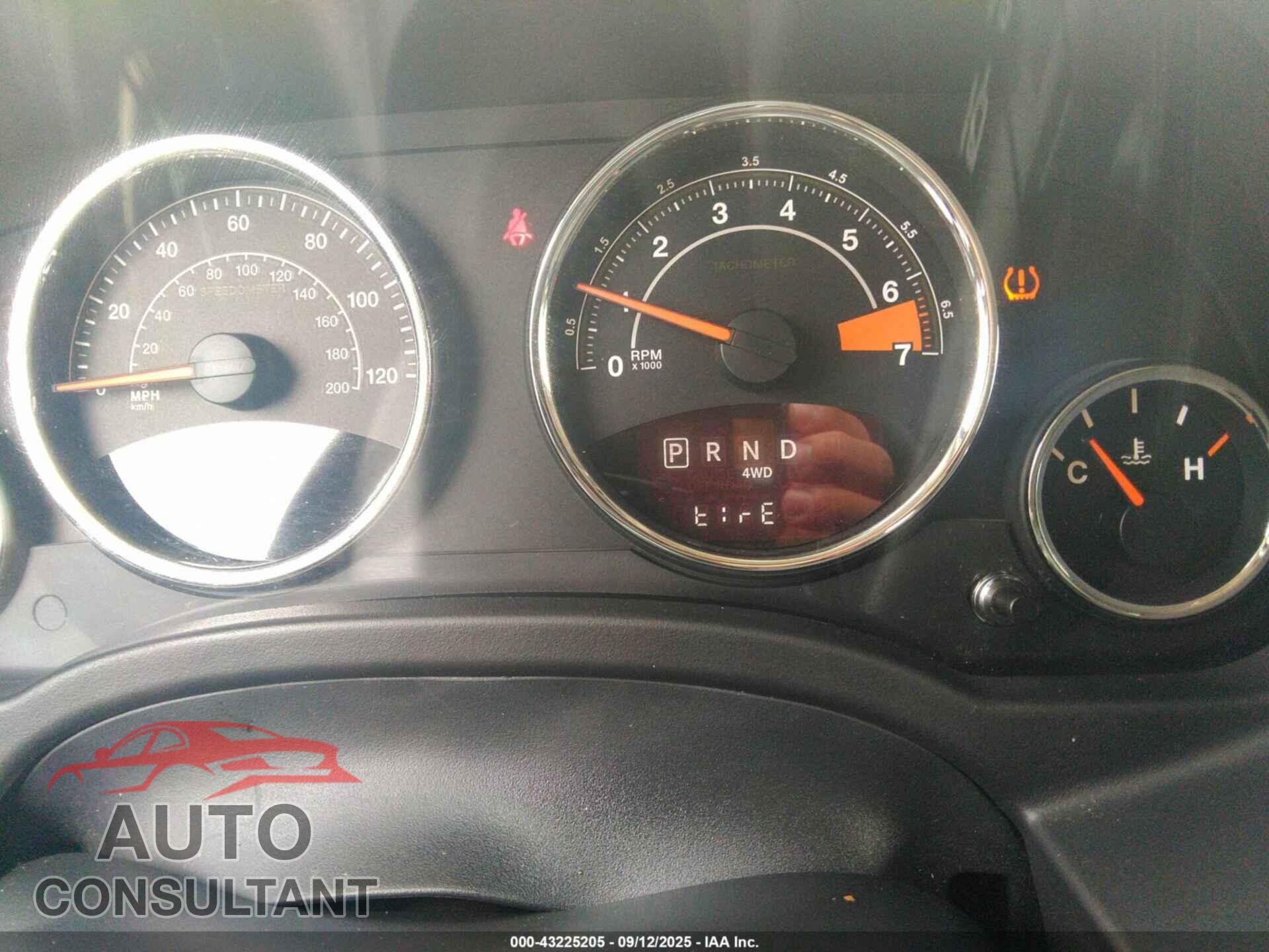 JEEP COMPASS 2017 - 1C4NJDEB9HD192575