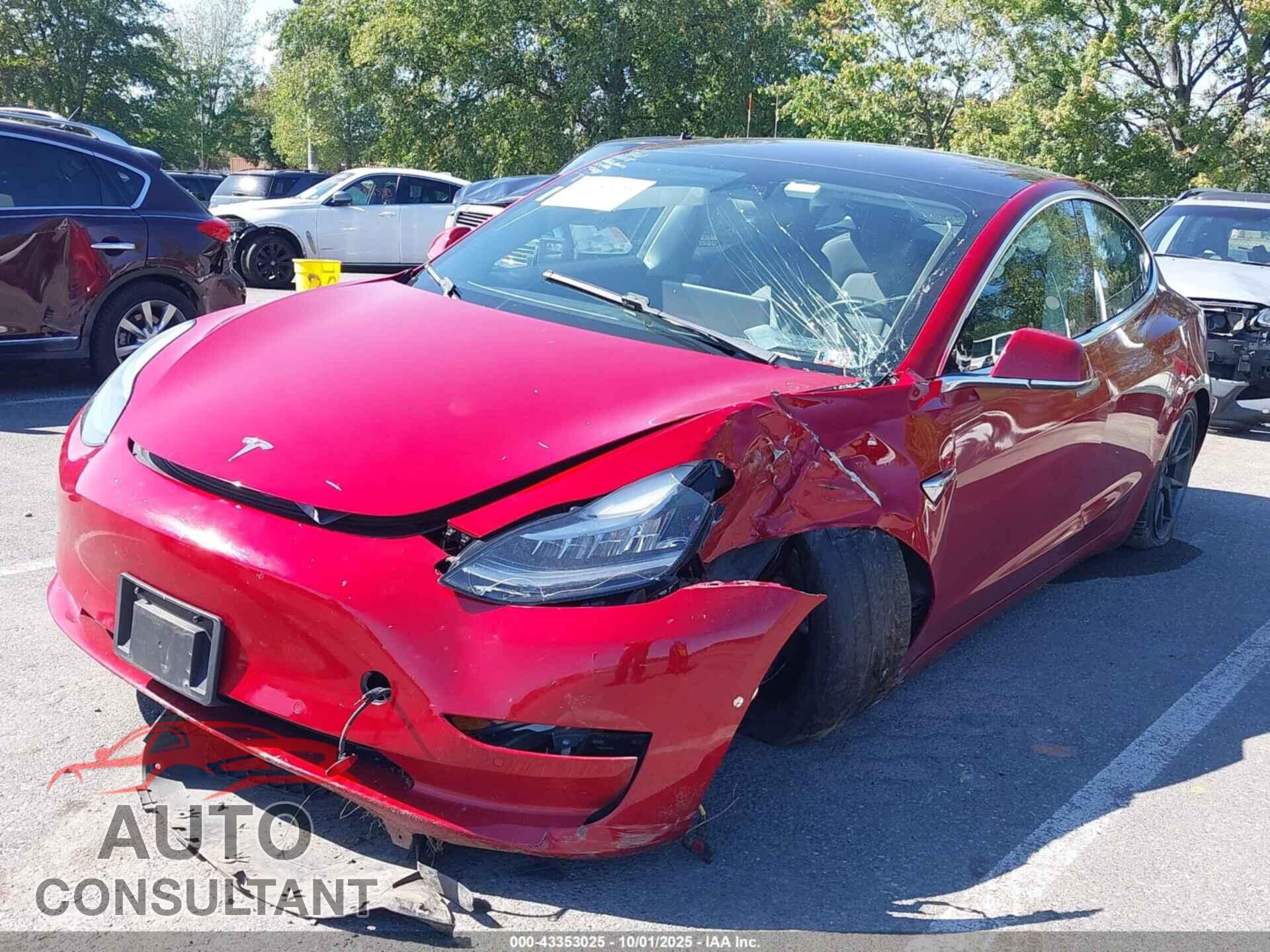 TESLA MODEL 3 2018 - 5YJ3E1EA9JF034009