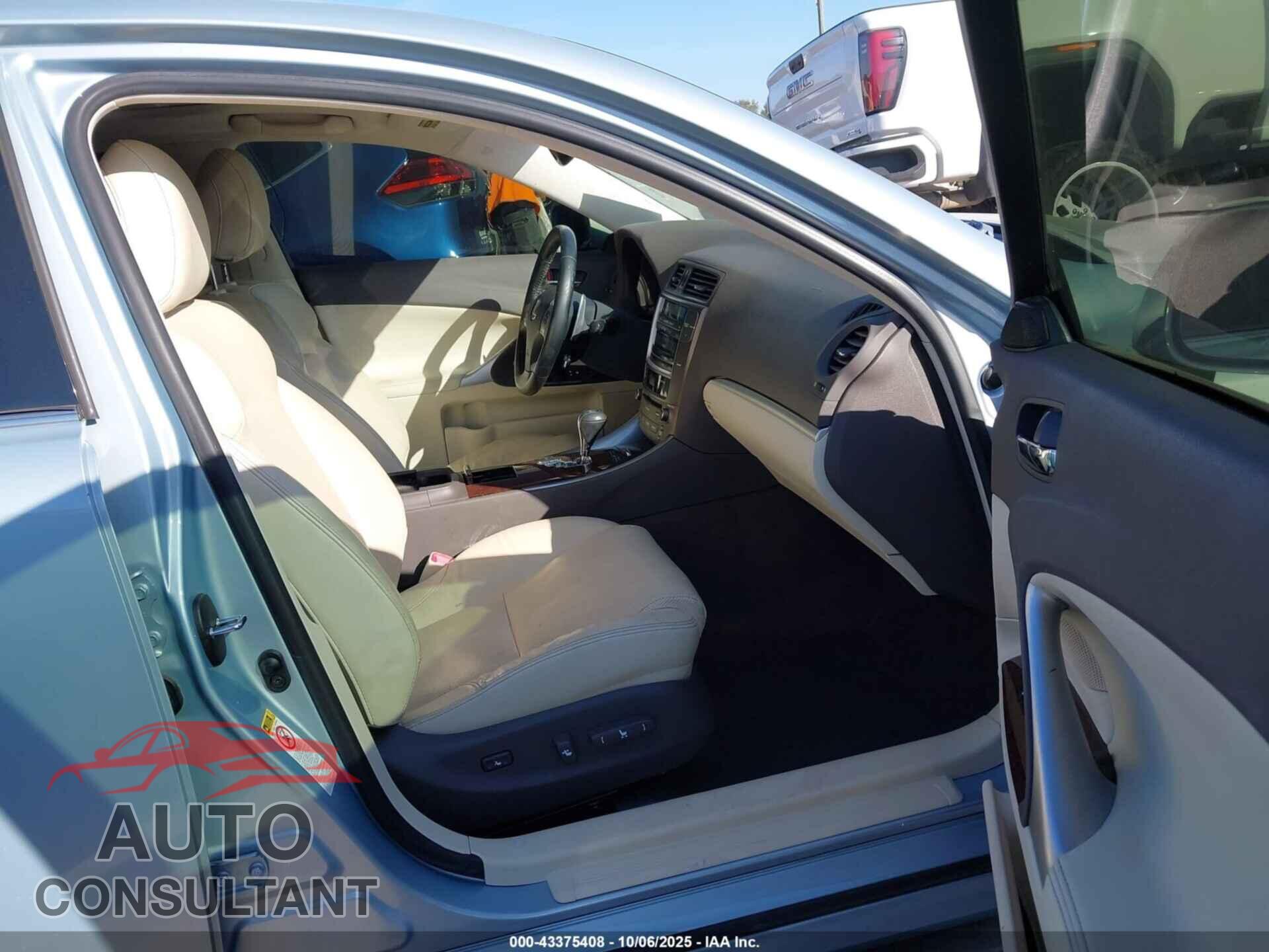 LEXUS IS 250 2013 - JTHBF5C28D5185357
