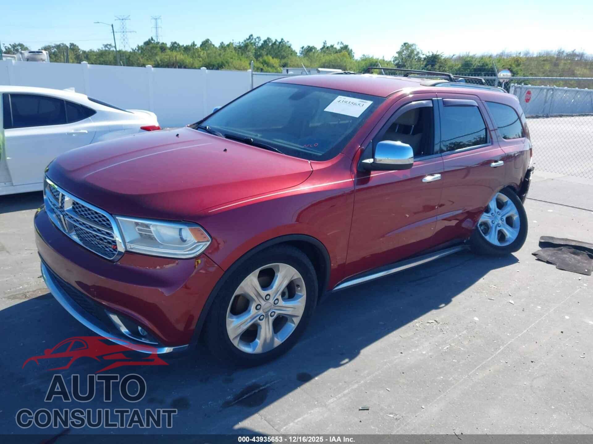 DODGE DURANGO 2015 - 1C4RDHAG3FC709065