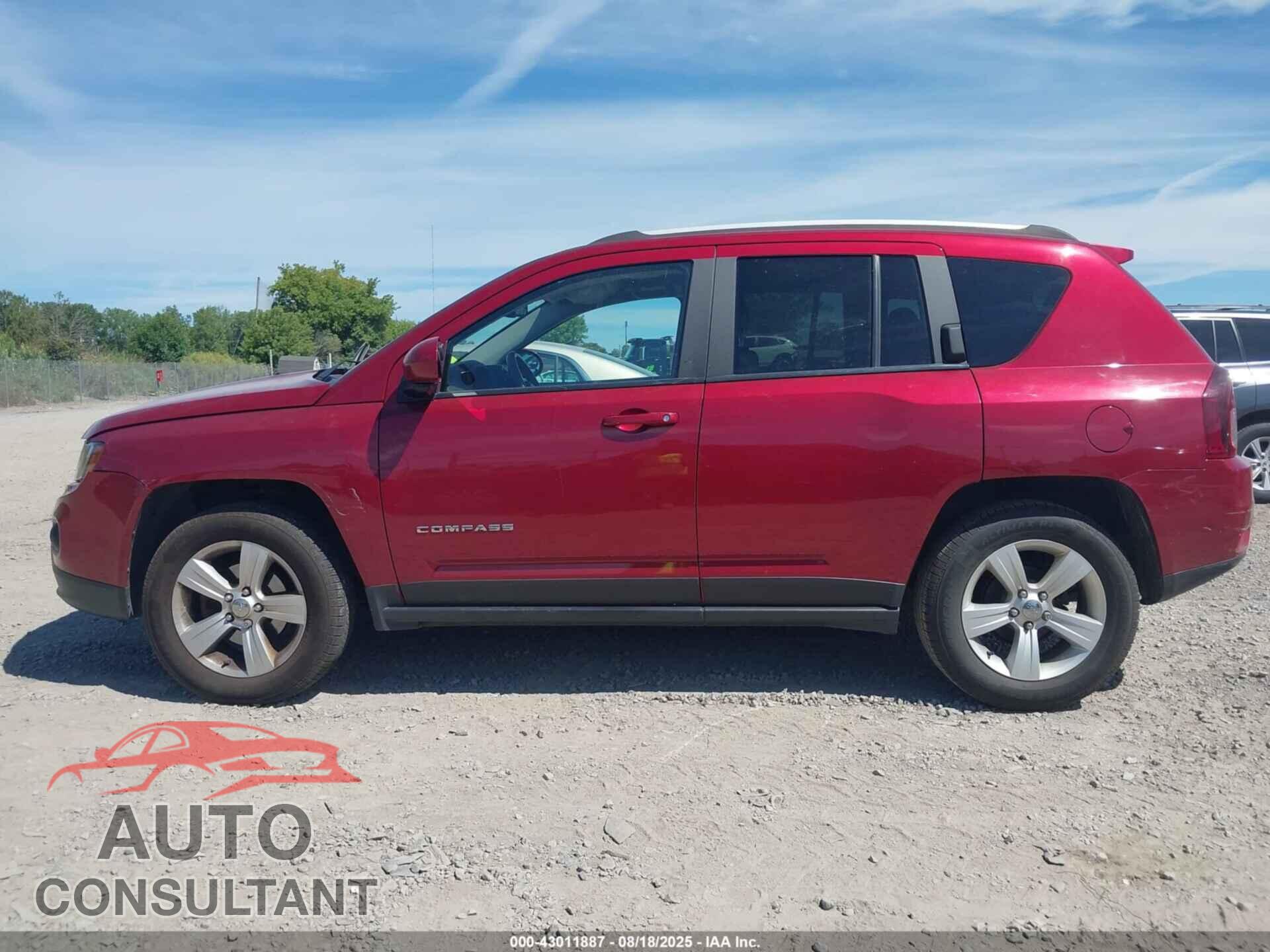 JEEP COMPASS 2017 - 1C4NJDEB4HD168300