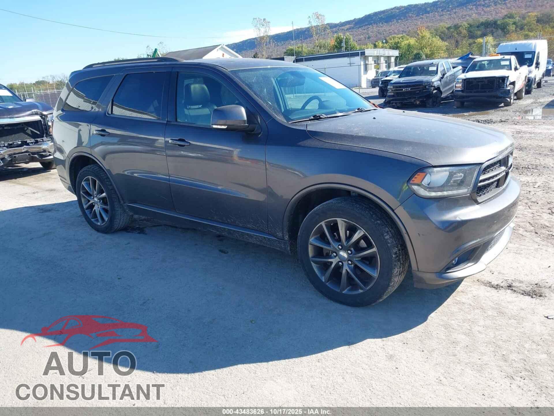 DODGE DURANGO 2017 - 1C4RDJDG7HC758081