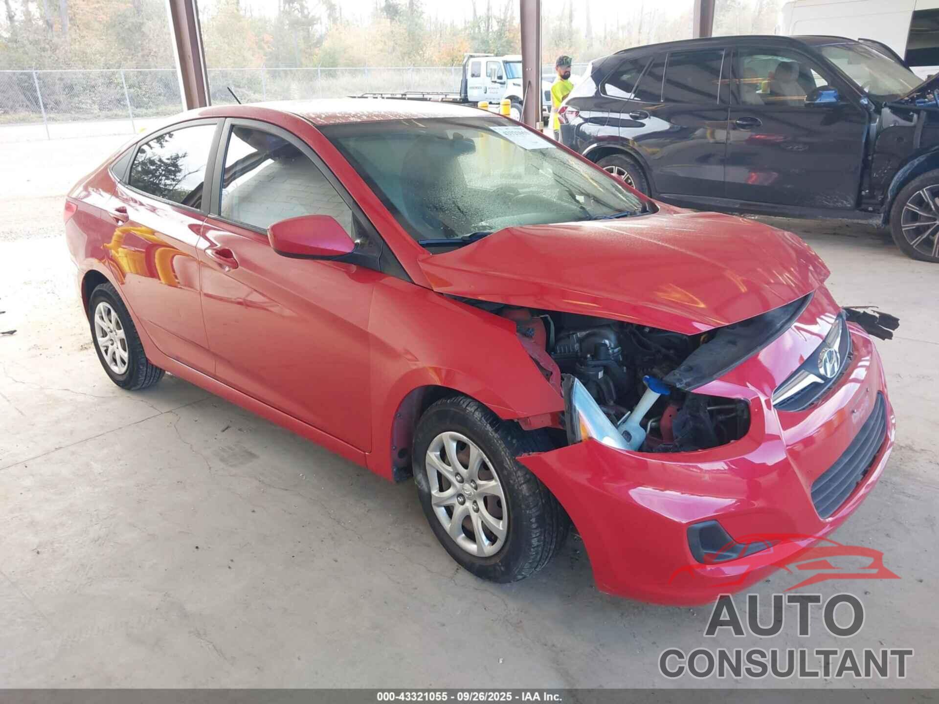 HYUNDAI ACCENT 2012 - KMHCT4AE7CU204244