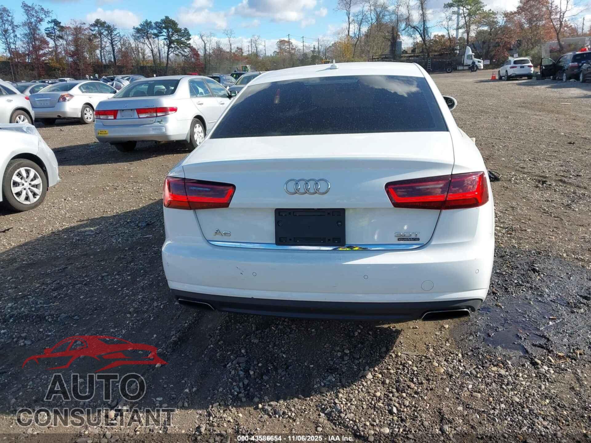 AUDI A6 2016 - WAUFGAFC3GN005233