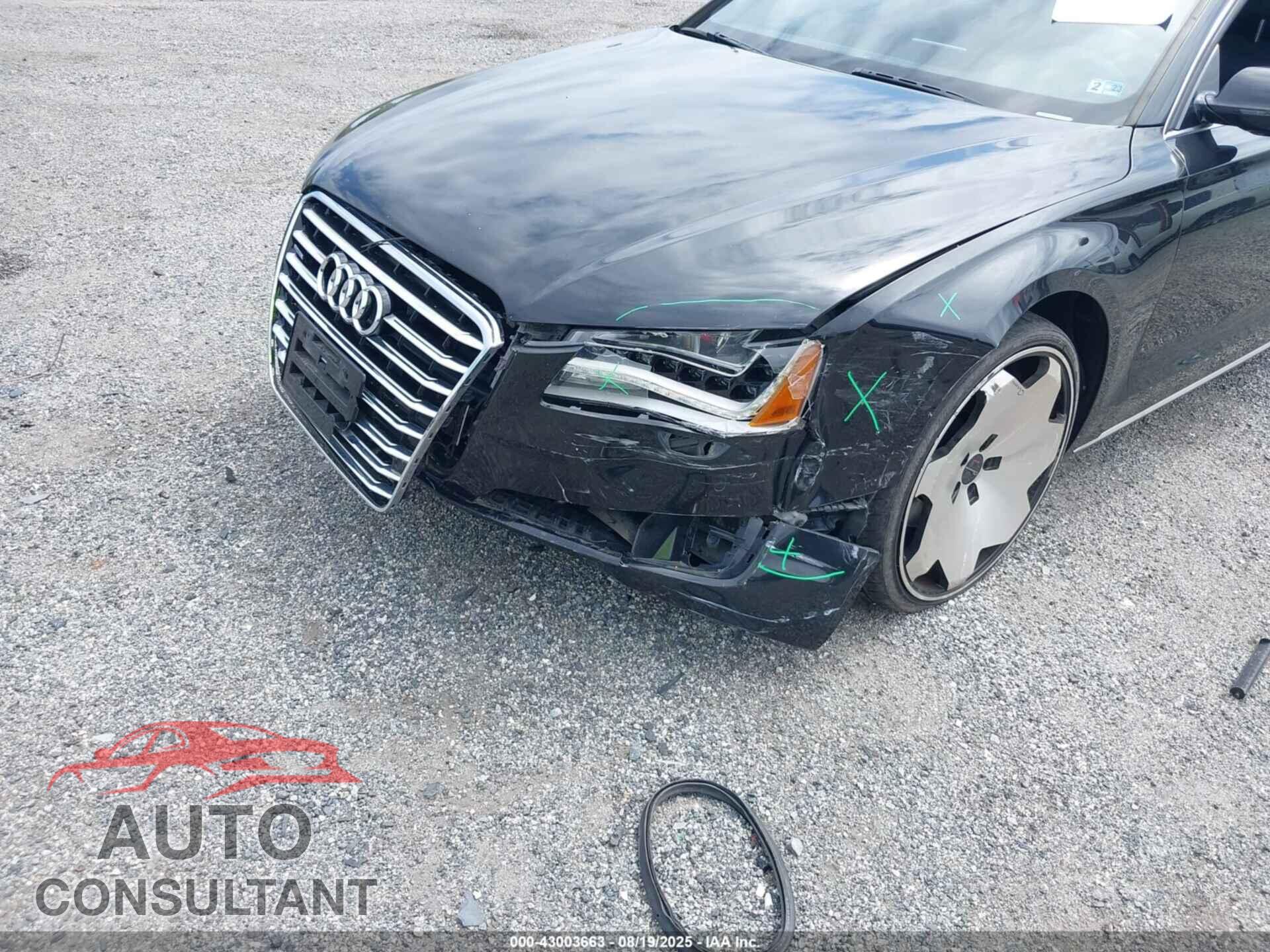 AUDI A8 L 2013 - WAURGAFD8DN028024