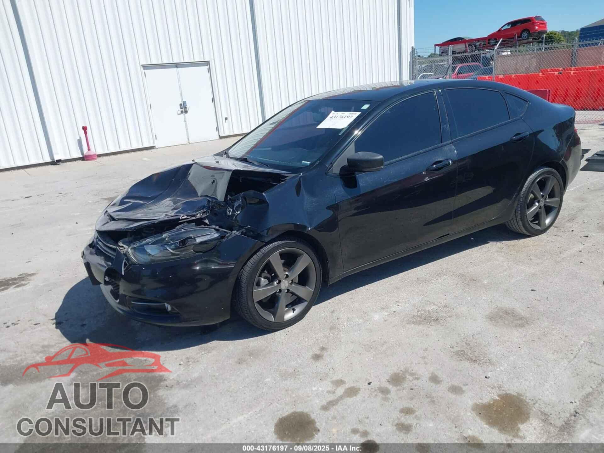 DODGE DART 2015 - 1C3CDFEBXFD345413
