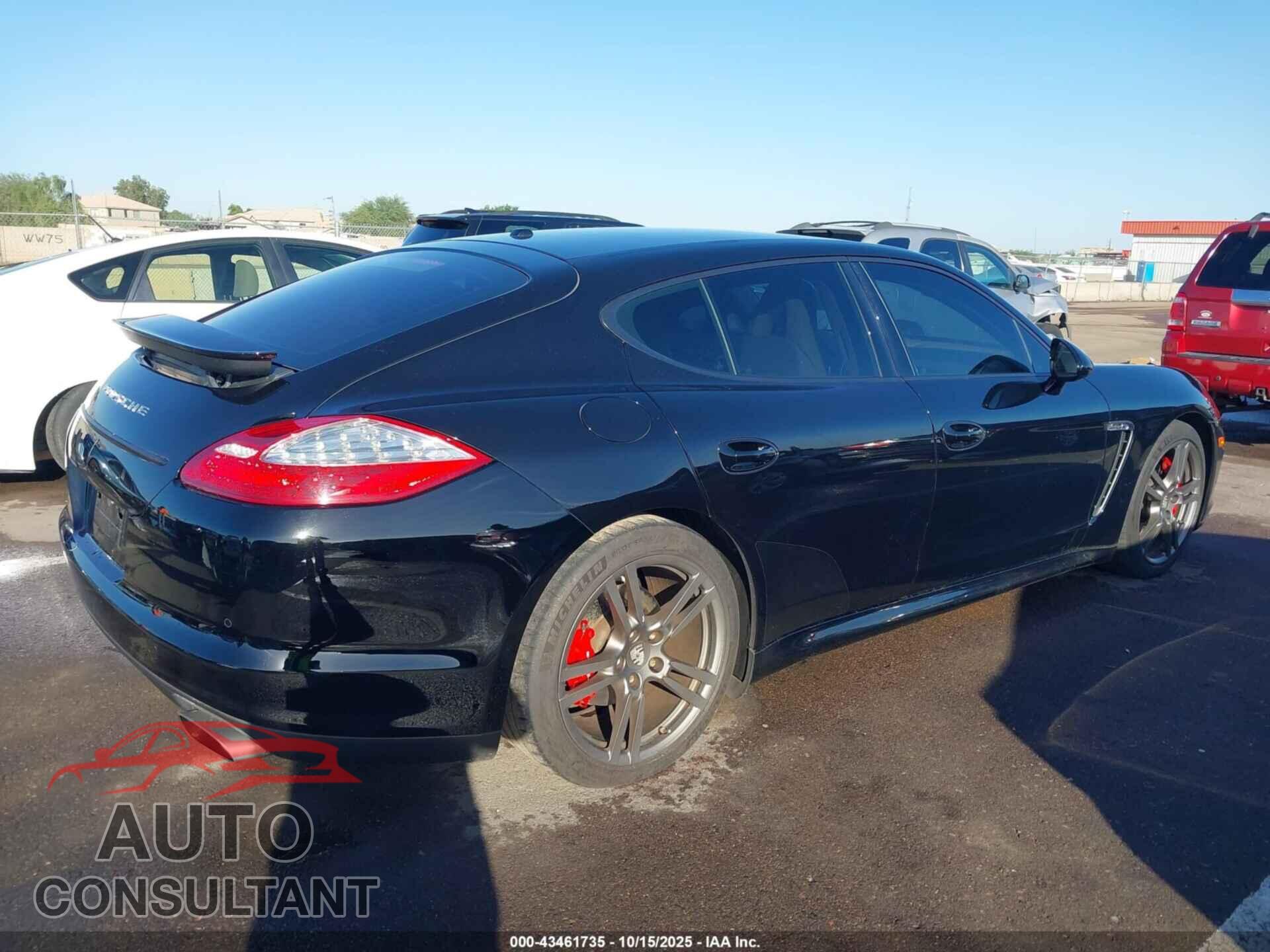 PORSCHE PANAMERA 2011 - WP0AA2A74BL011786