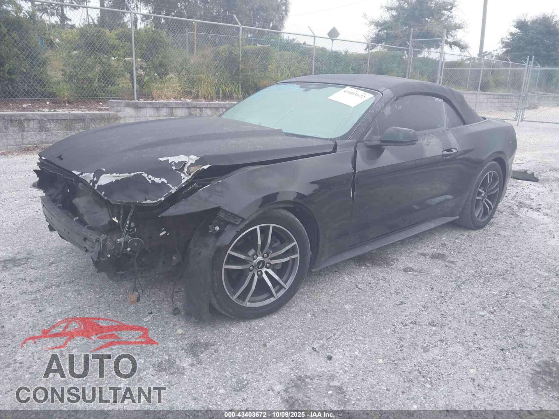 FORD MUSTANG 2015 - 1FATP8UH2F5377230