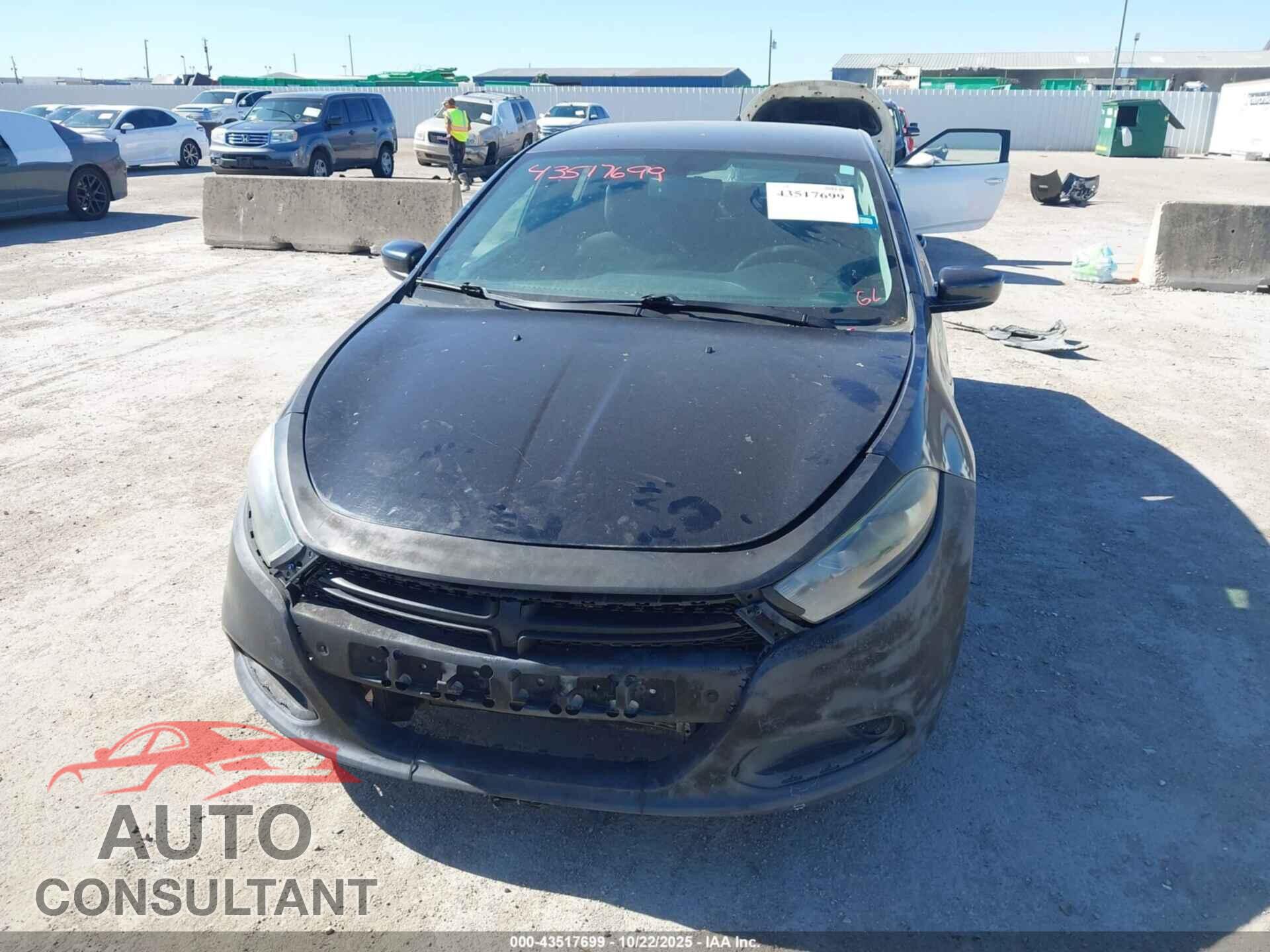 DODGE DART 2014 - 1C3CDFBB6ED865868