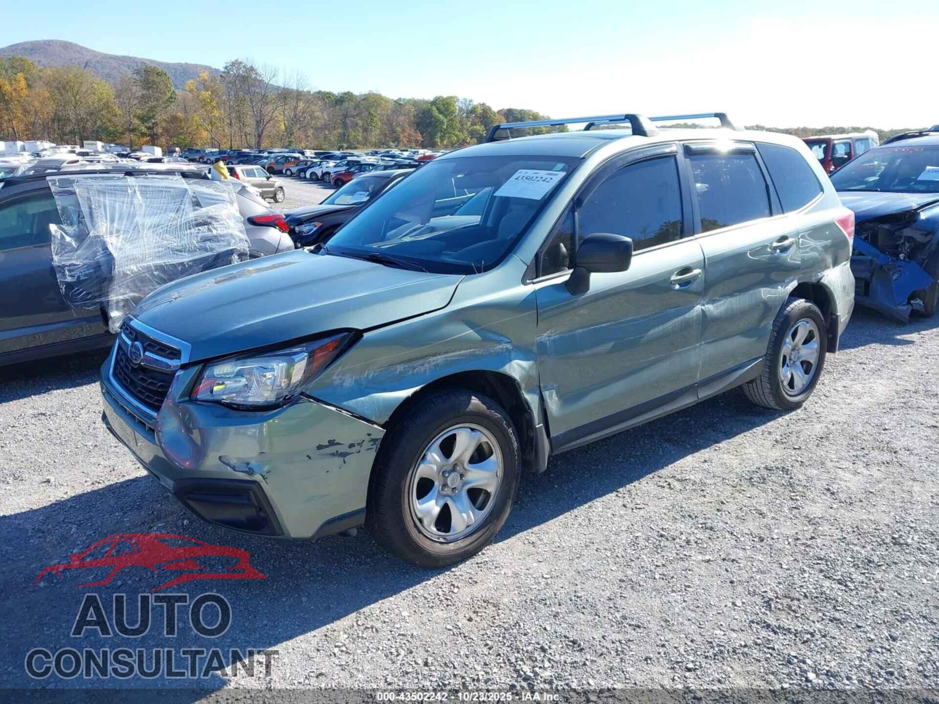 SUBARU FORESTER 2017 - JF2SJAAC5HH430836