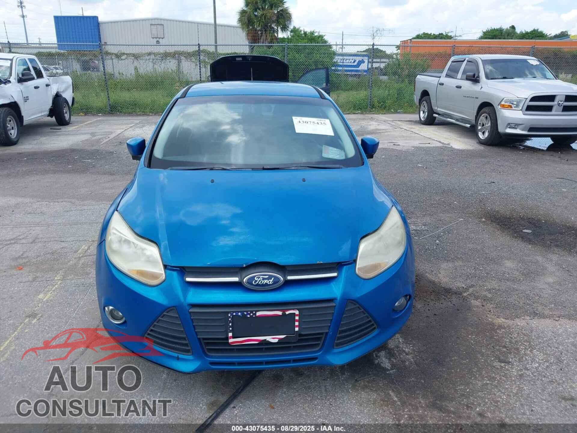 FORD FOCUS 2012 - 1FAHP3F25CL242574