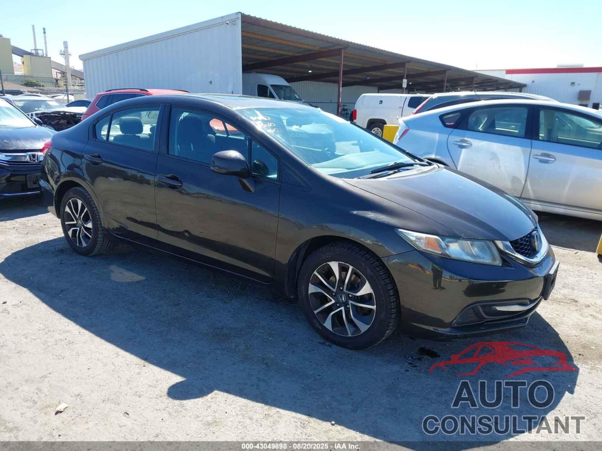 HONDA CIVIC 2013 - 19XFB2F86DE221967
