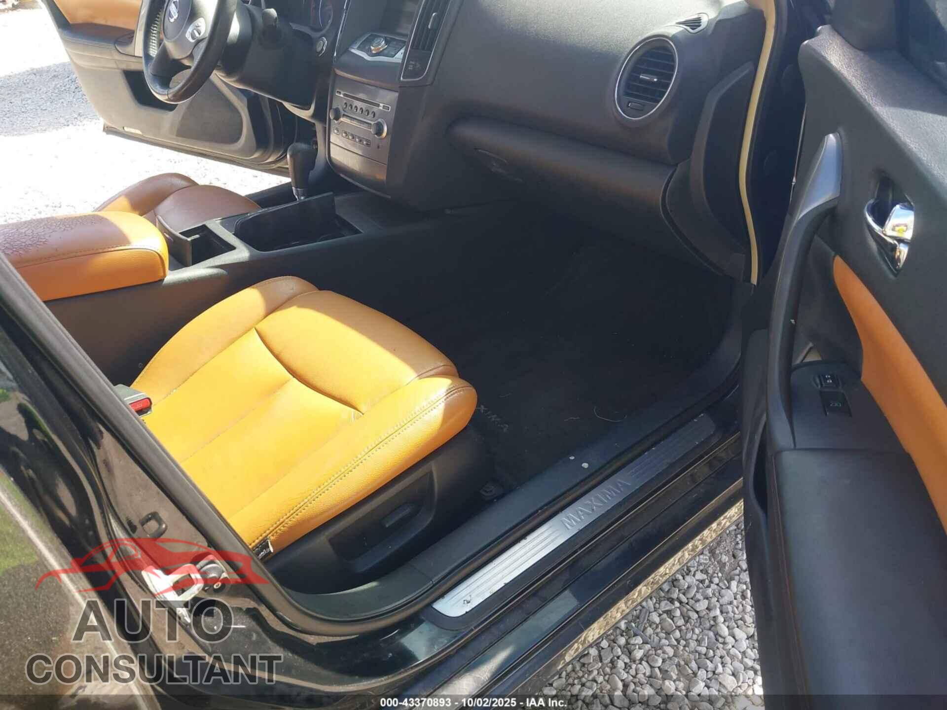 NISSAN MAXIMA 2012 - 1N4AA5AP8CC868802