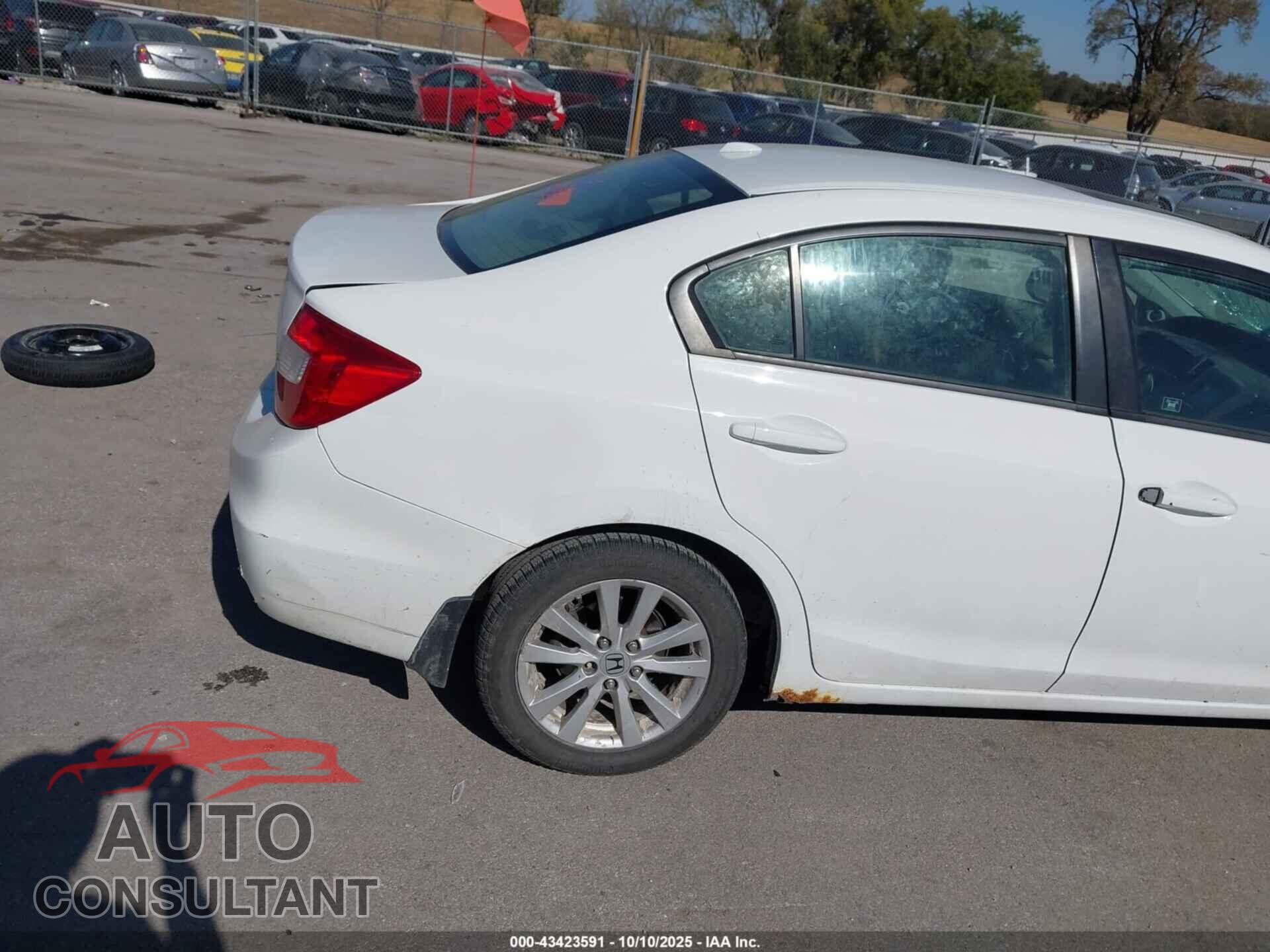 HONDA CIVIC 2012 - 19XFB2F99CE036285