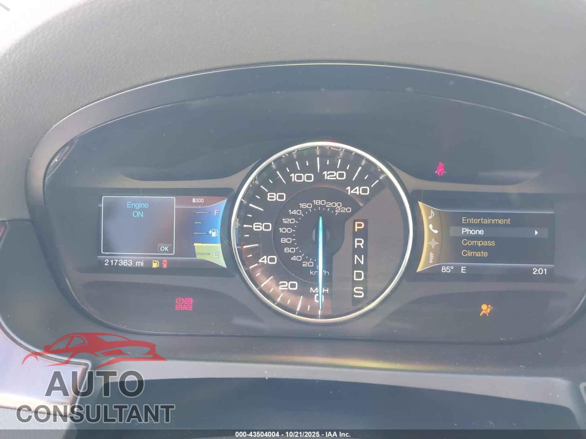 FORD EDGE 2013 - 2FMDK3KC0DBB56897