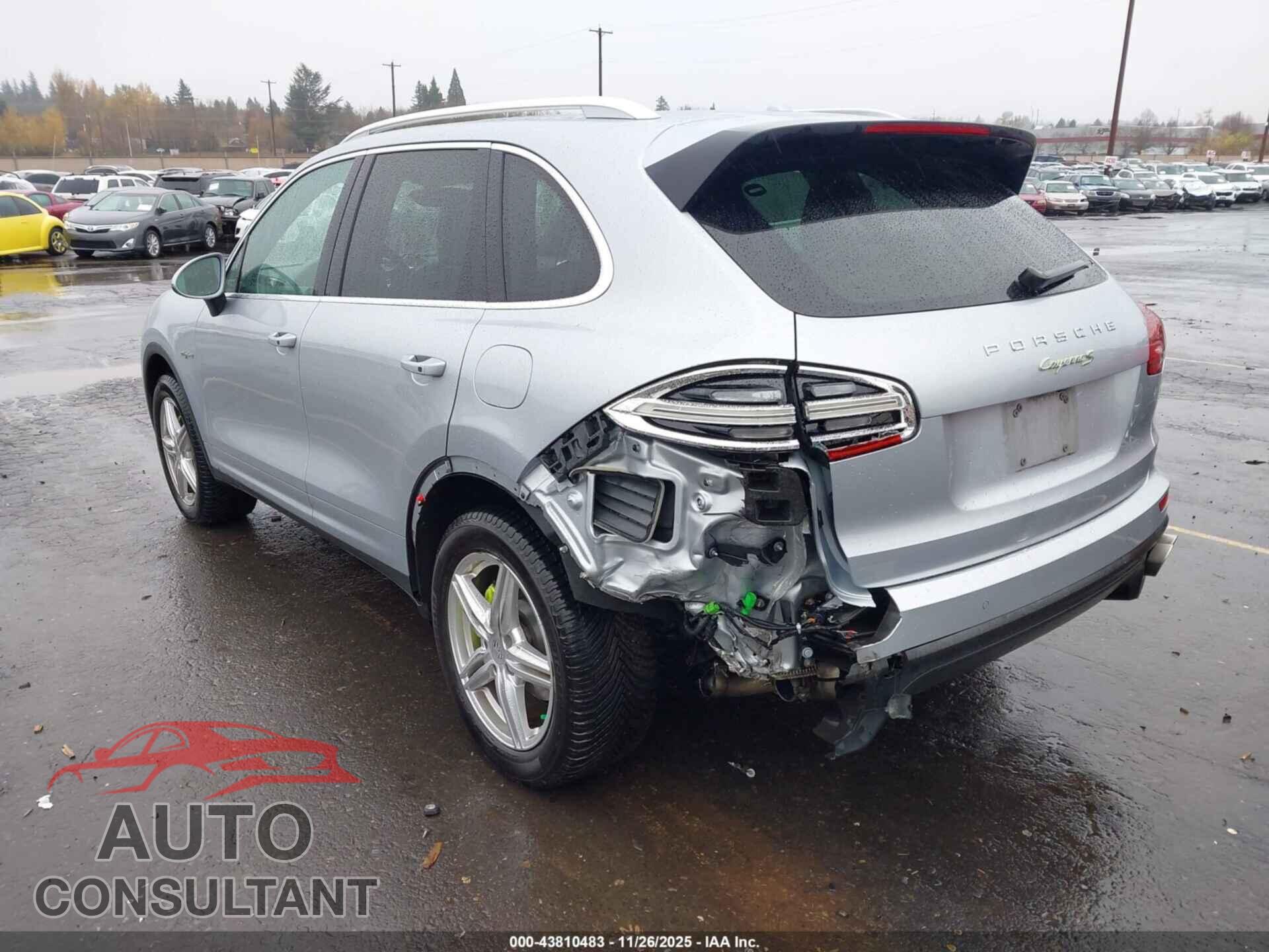 PORSCHE CAYENNE E-HYBRID 2015 - WP1AE2A2XFLA53148