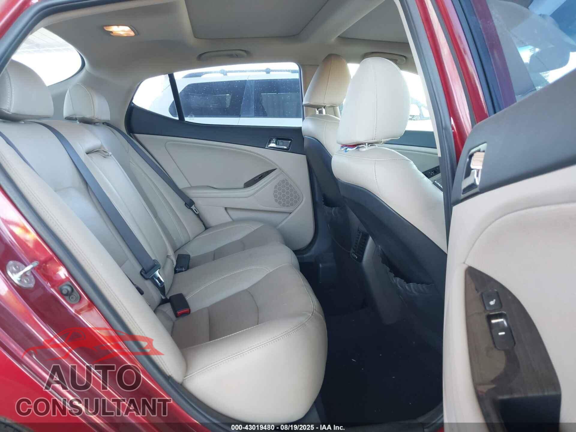 KIA OPTIMA 2012 - 5XXGN4A73CG021799