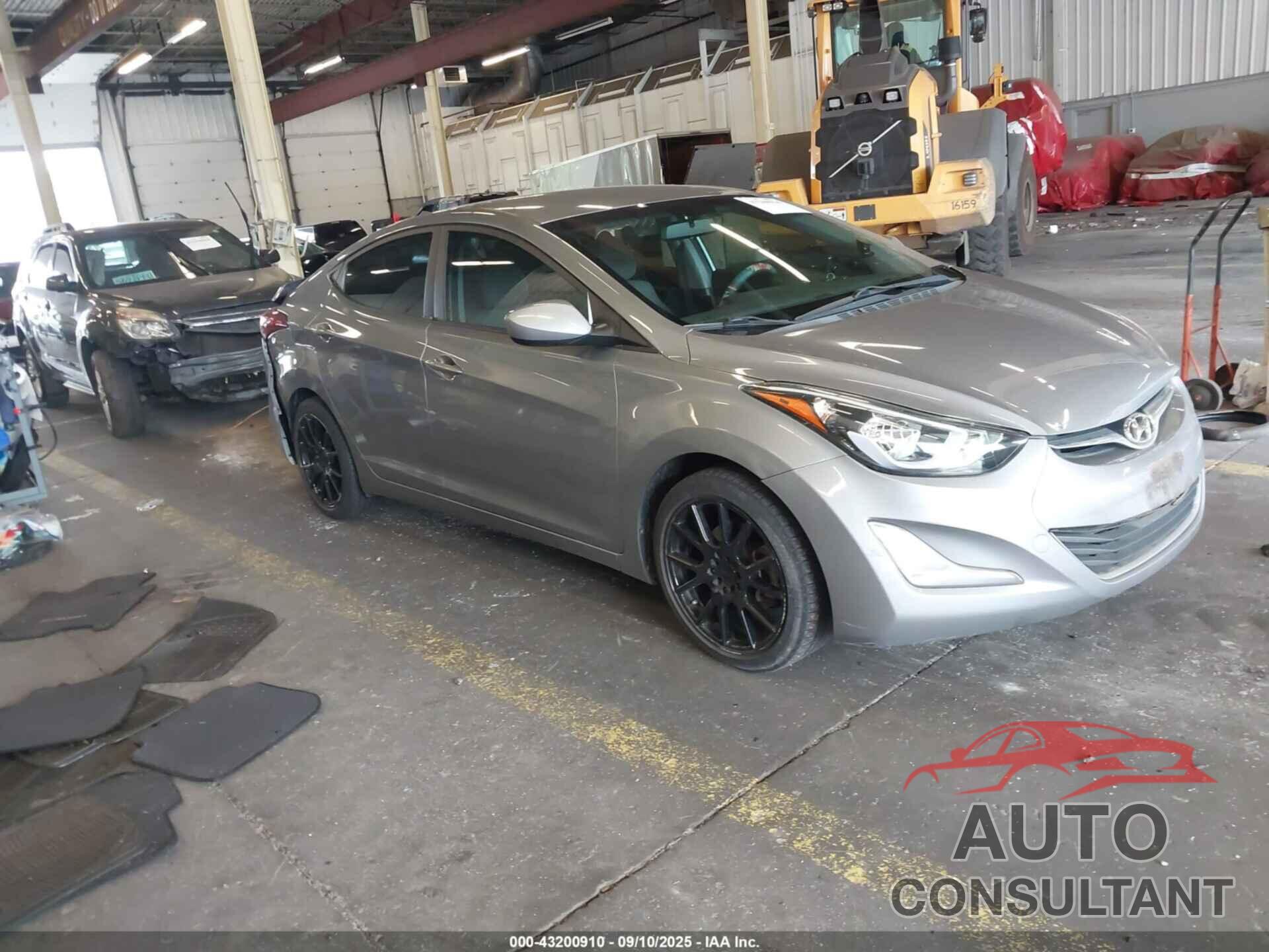 HYUNDAI ELANTRA 2014 - KMHDH4AE2EU025277