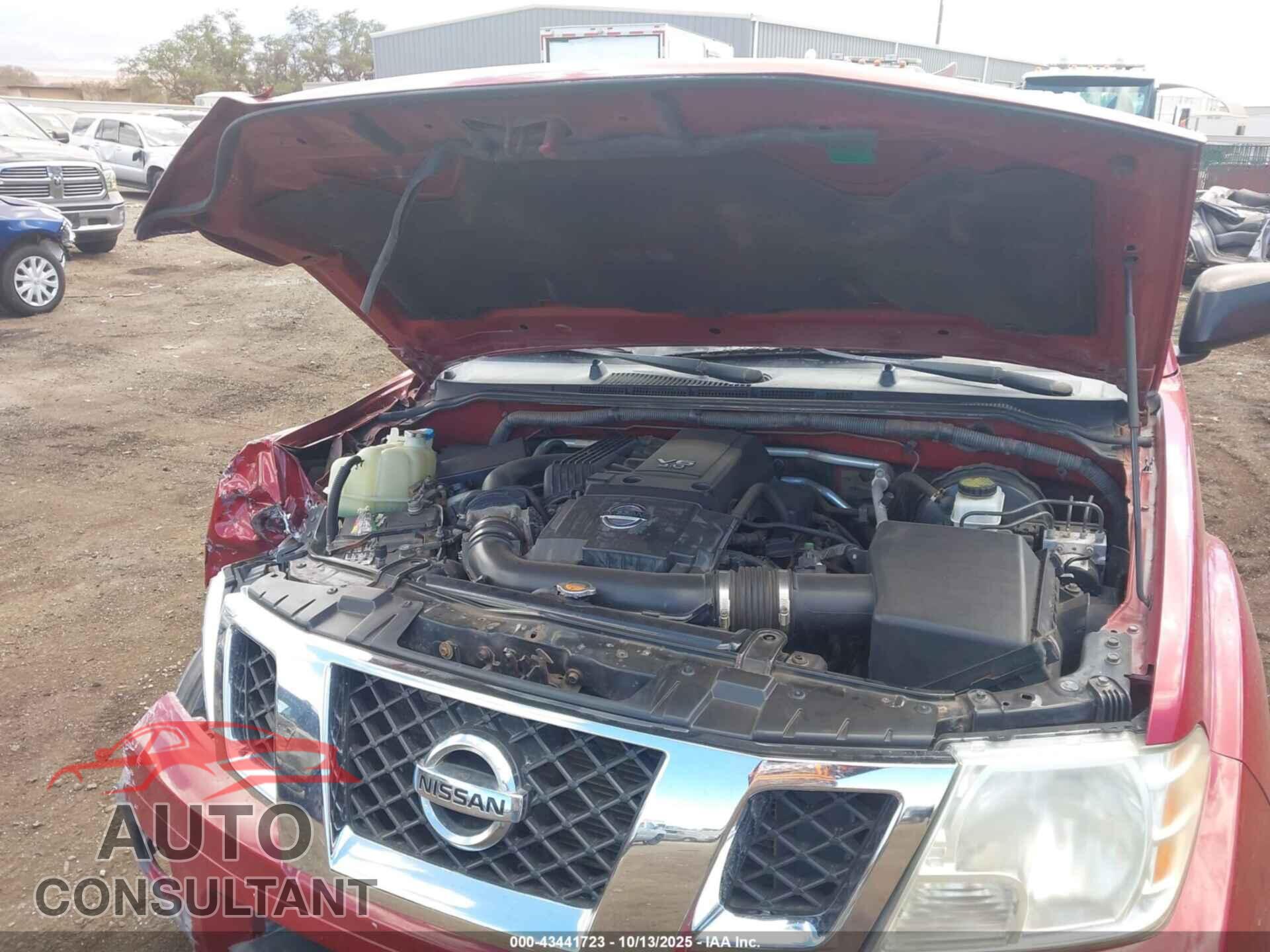 NISSAN FRONTIER 2012 - 1N6AD0EV8CC470287