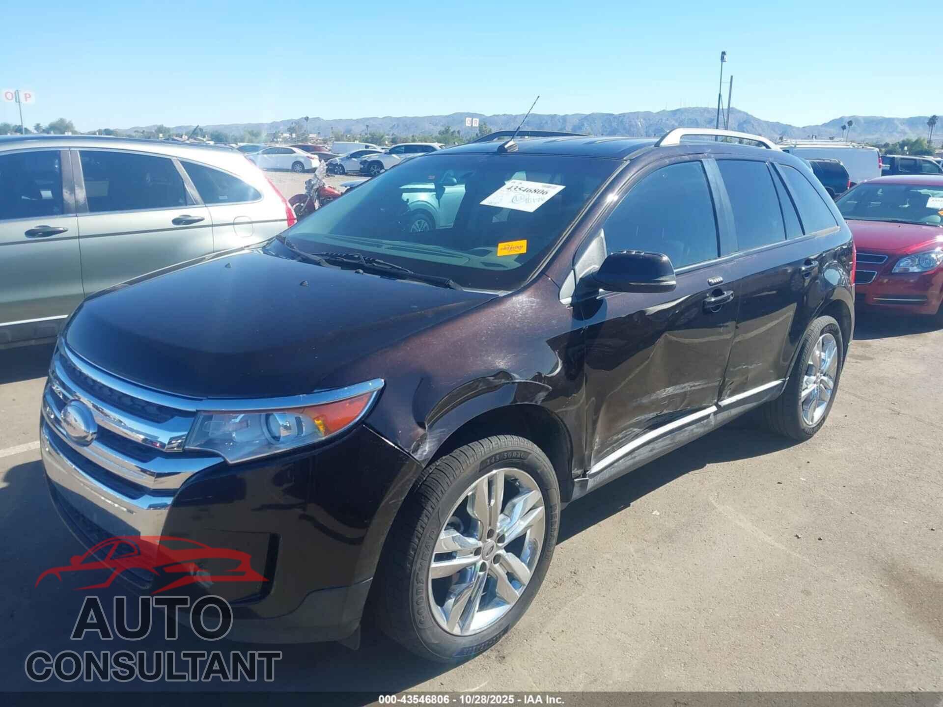 FORD EDGE 2013 - 2FMDK3JCXDBB38067