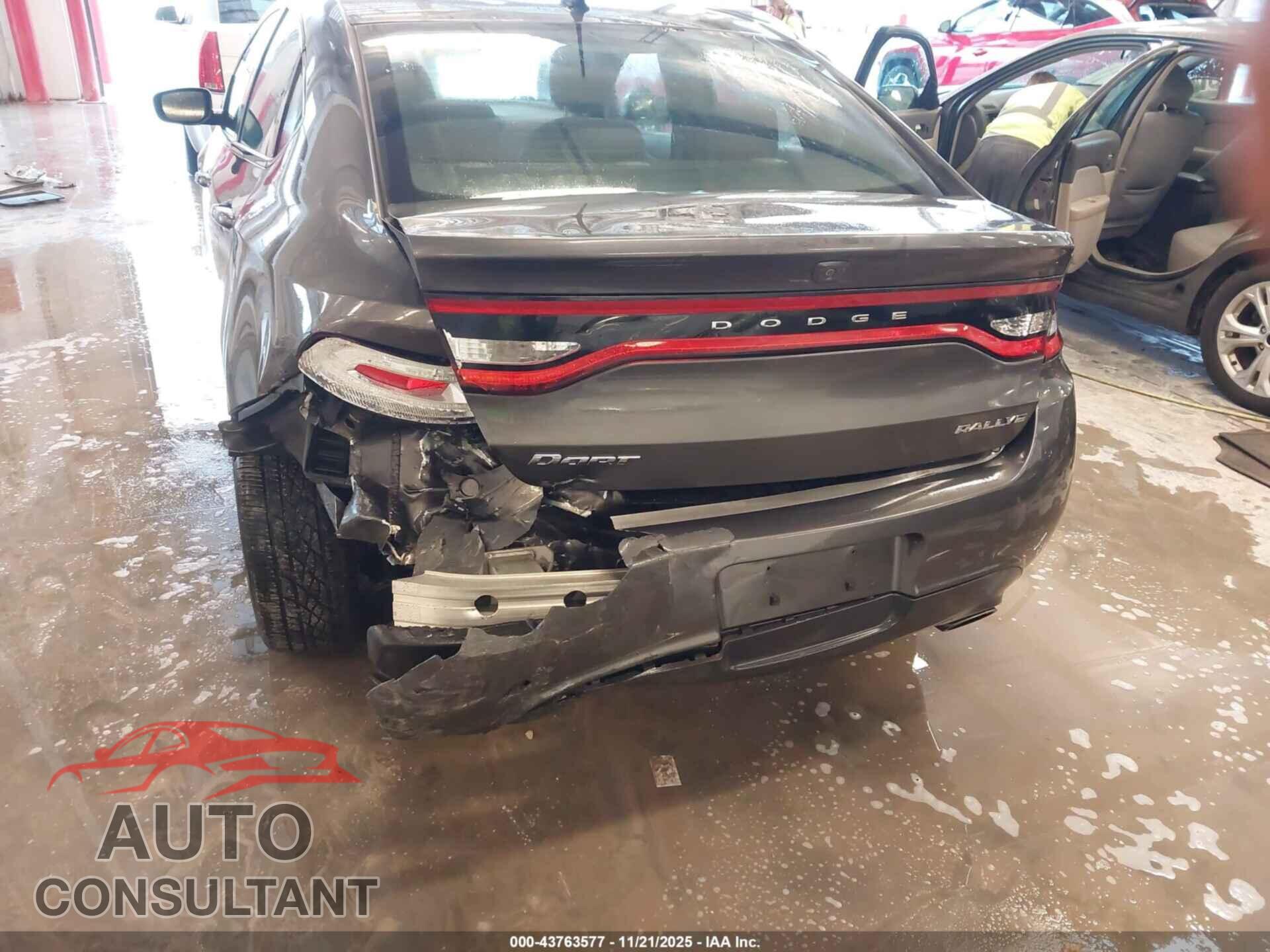 DODGE DART 2015 - 1C3CDFBB7FD111833