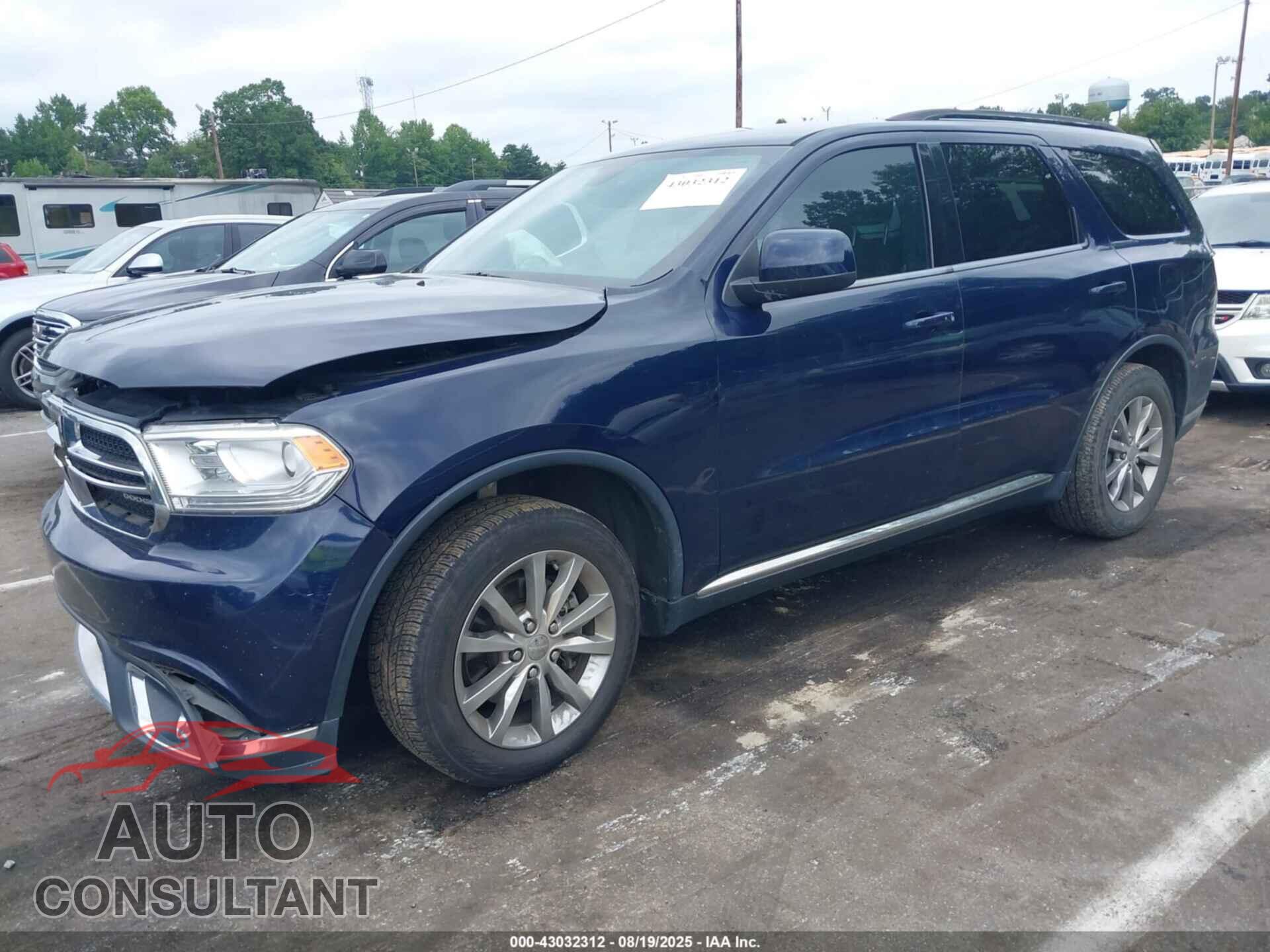 DODGE DURANGO 2017 - 1C4RDHAG2HC770958