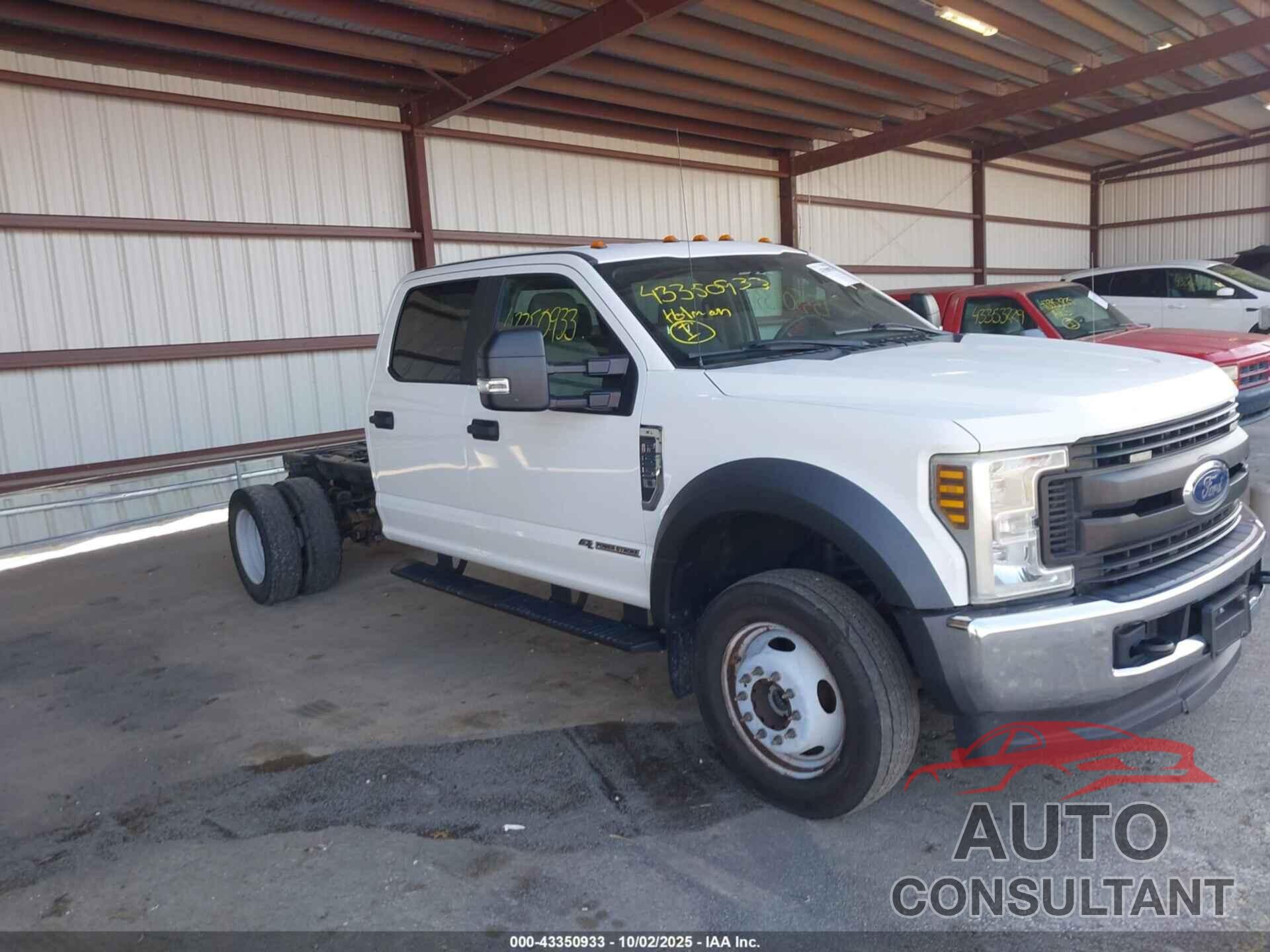 FORD F-550 CHASSIS 2019 - 1FD0W5HT5KED96311