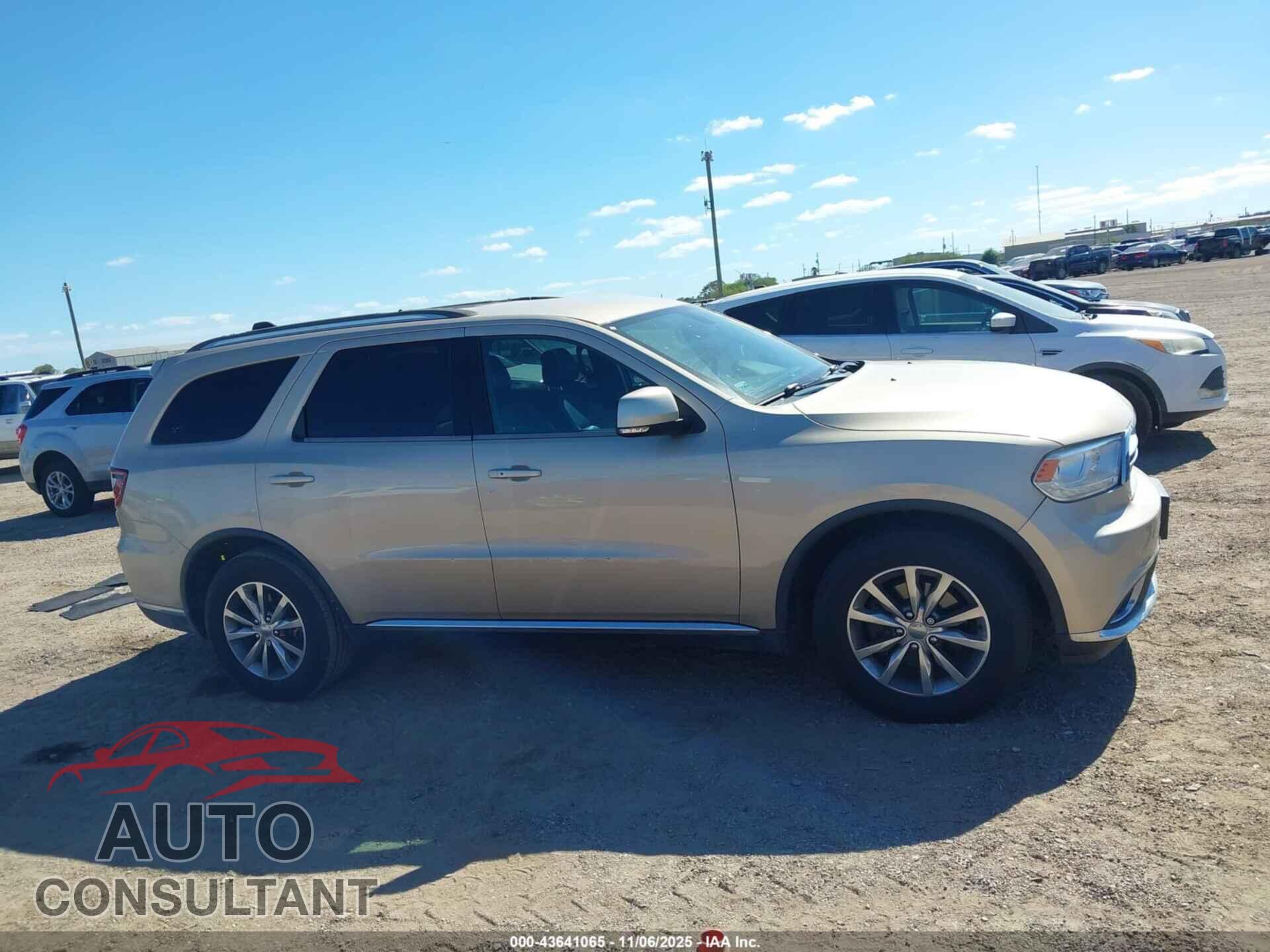 DODGE DURANGO 2015 - 1C4RDHDG4FC127438