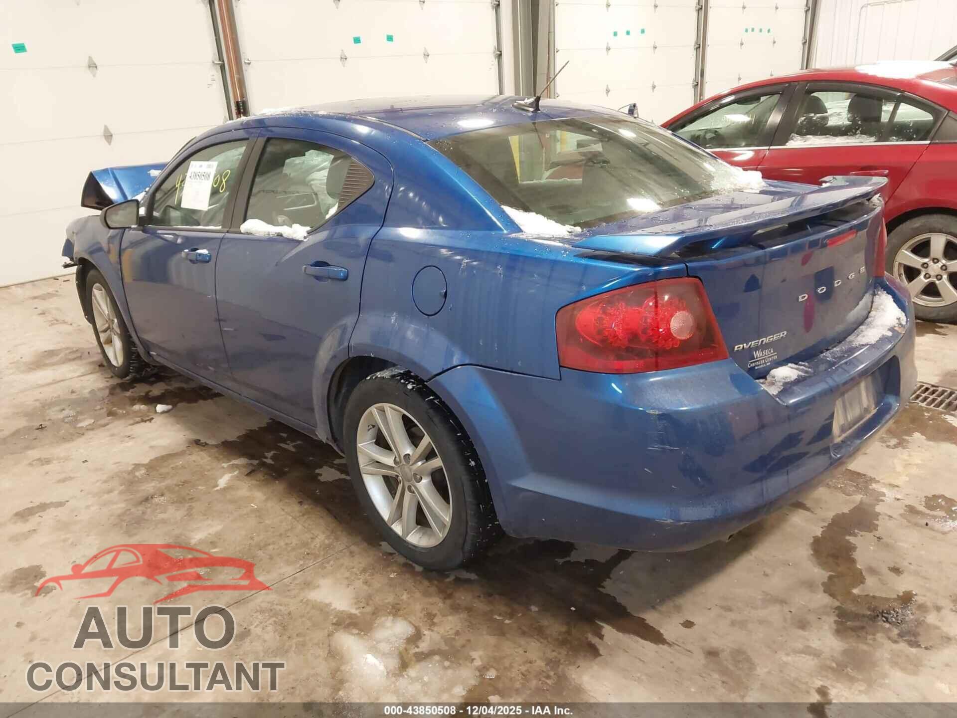 DODGE AVENGER 2012 - 1C3CDZAG4CN315901