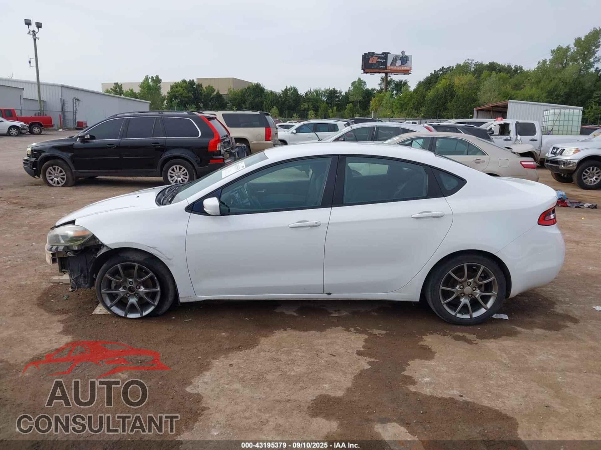 DODGE DART 2014 - 1C3CDFBB4ED668410