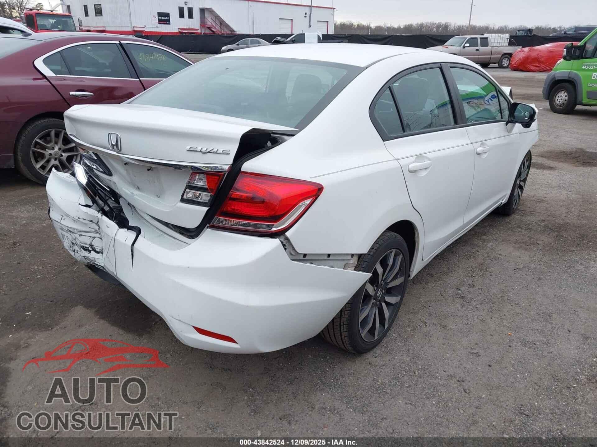 HONDA CIVIC 2015 - 19XFB2F96FE248534
