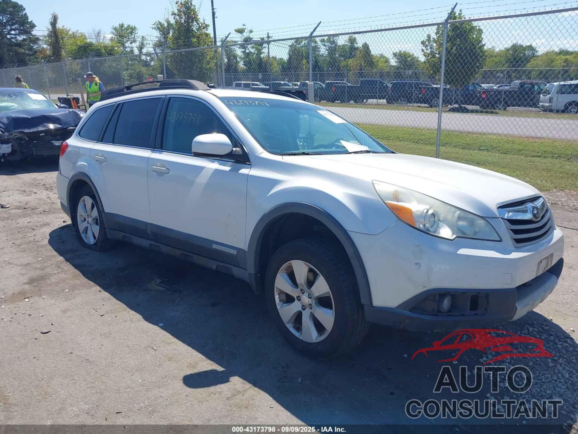 SUBARU OUTBACK 2011 - 4S4BRBLC7B3414129