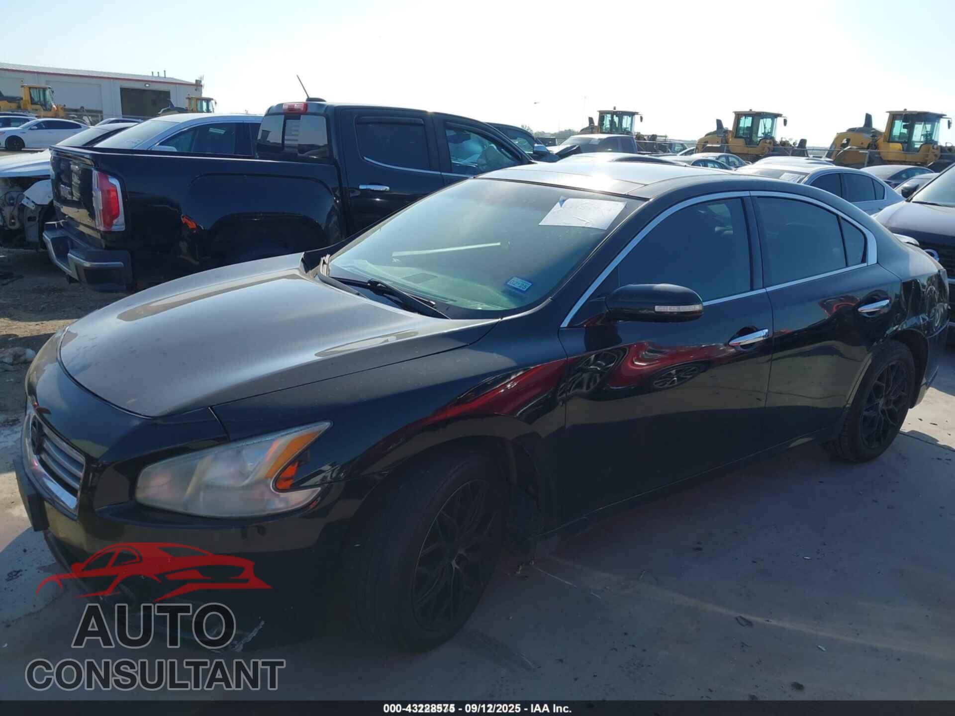 NISSAN MAXIMA 2012 - 1N4AA5AP2CC862803