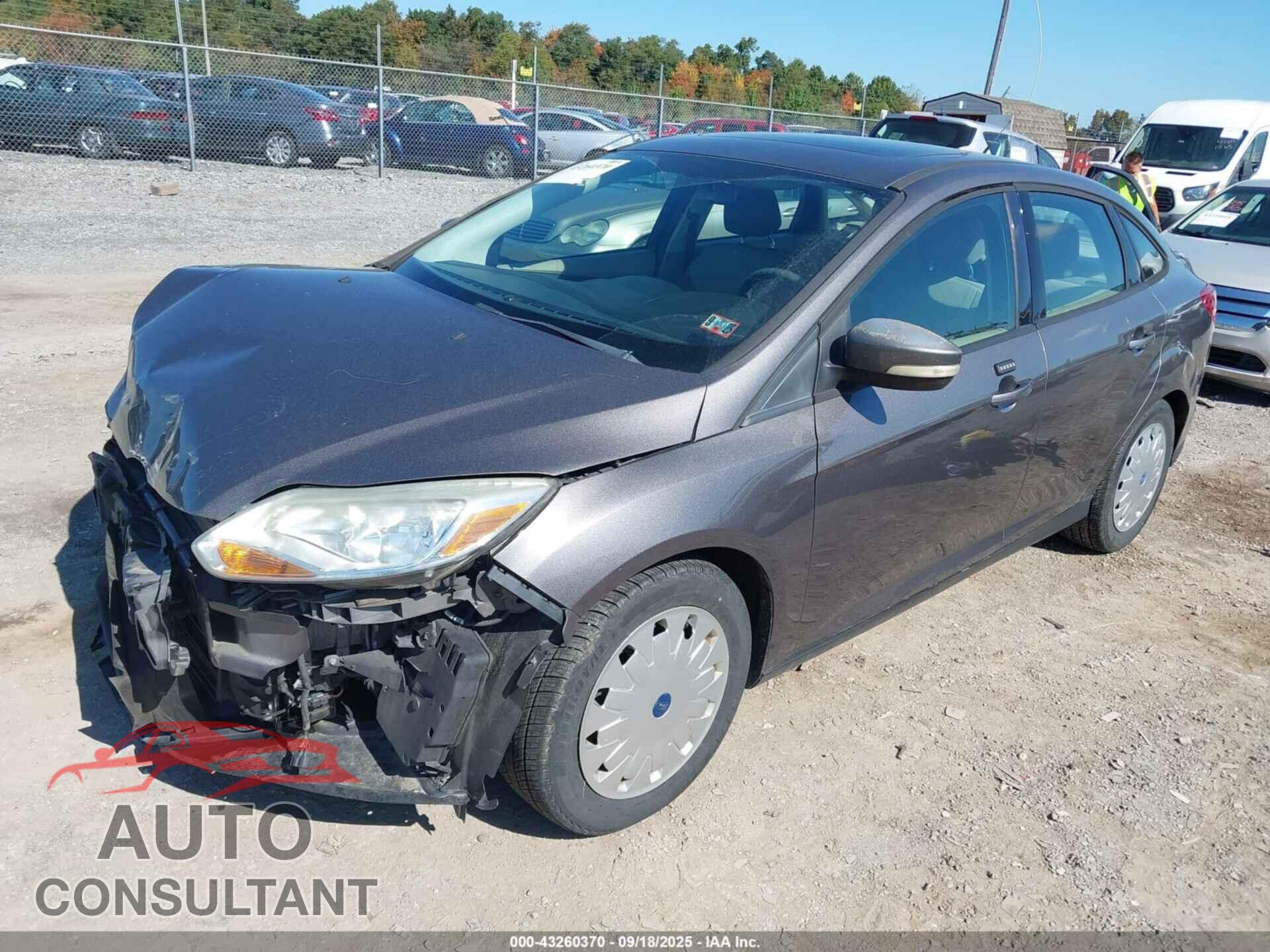 FORD FOCUS 2012 - 1FAHP3F2XCL209750