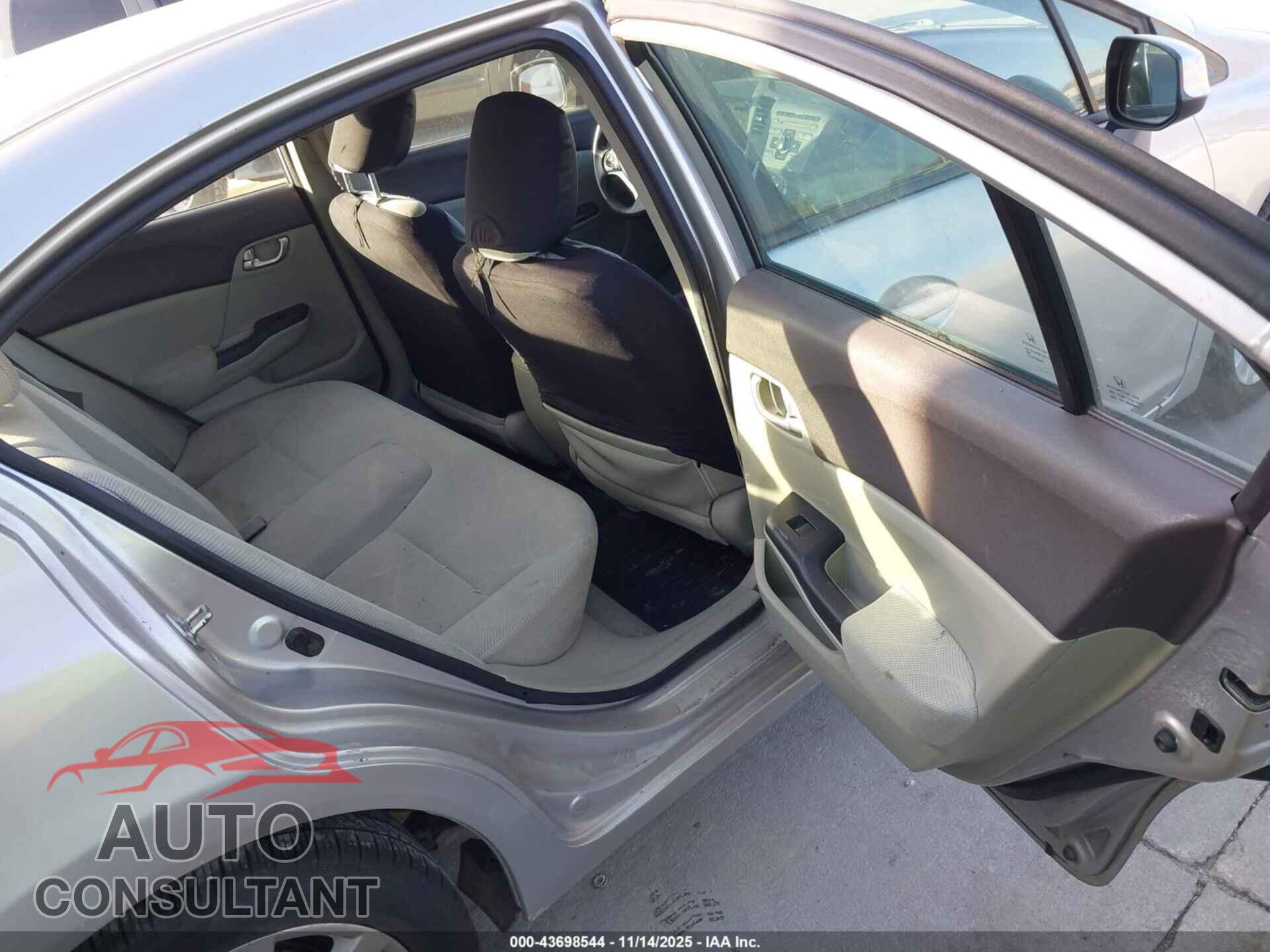 HONDA CIVIC 2012 - 2HGFB2F84CH306262