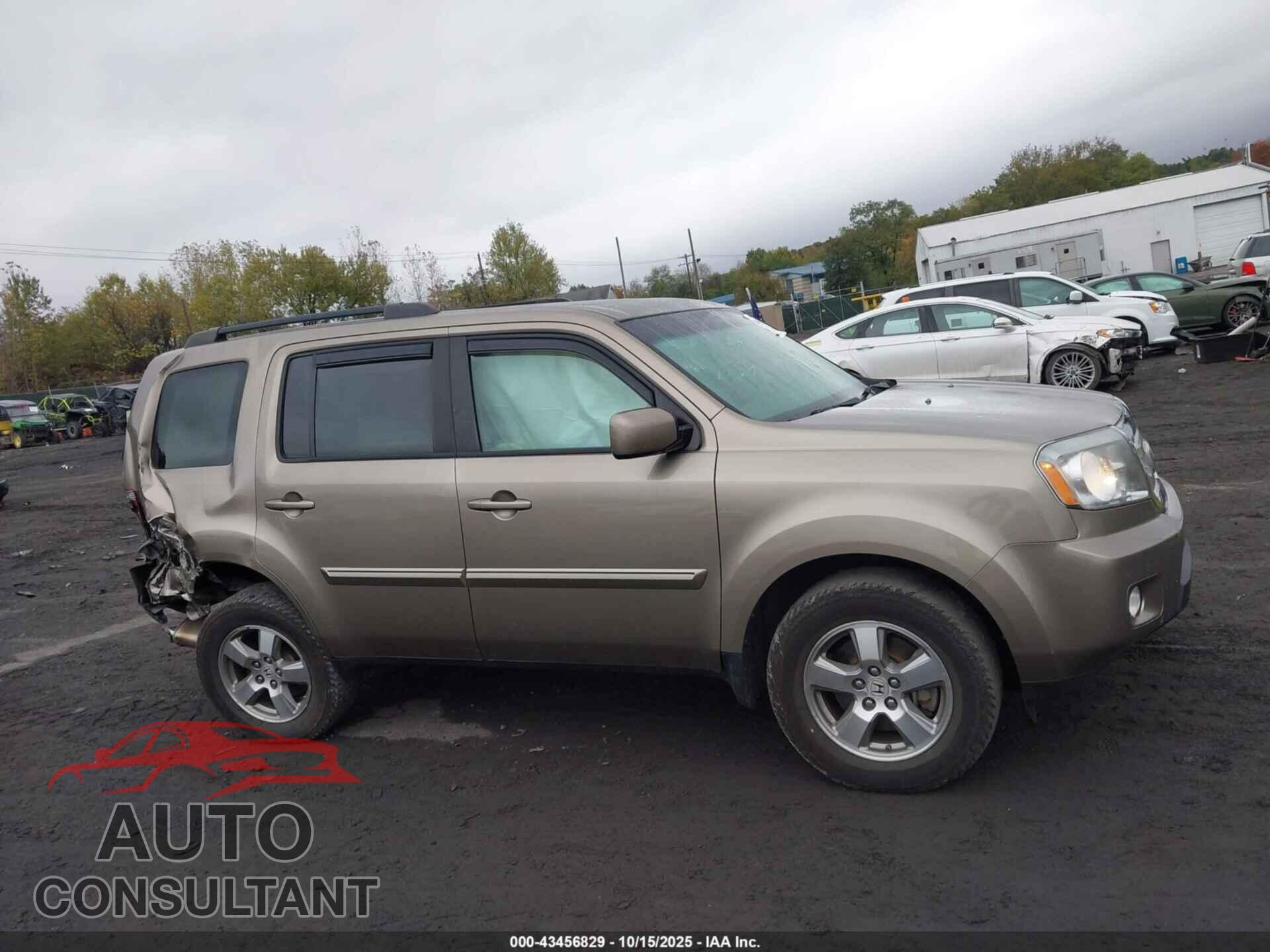 HONDA PILOT 2009 - 5FNYF48579B039529