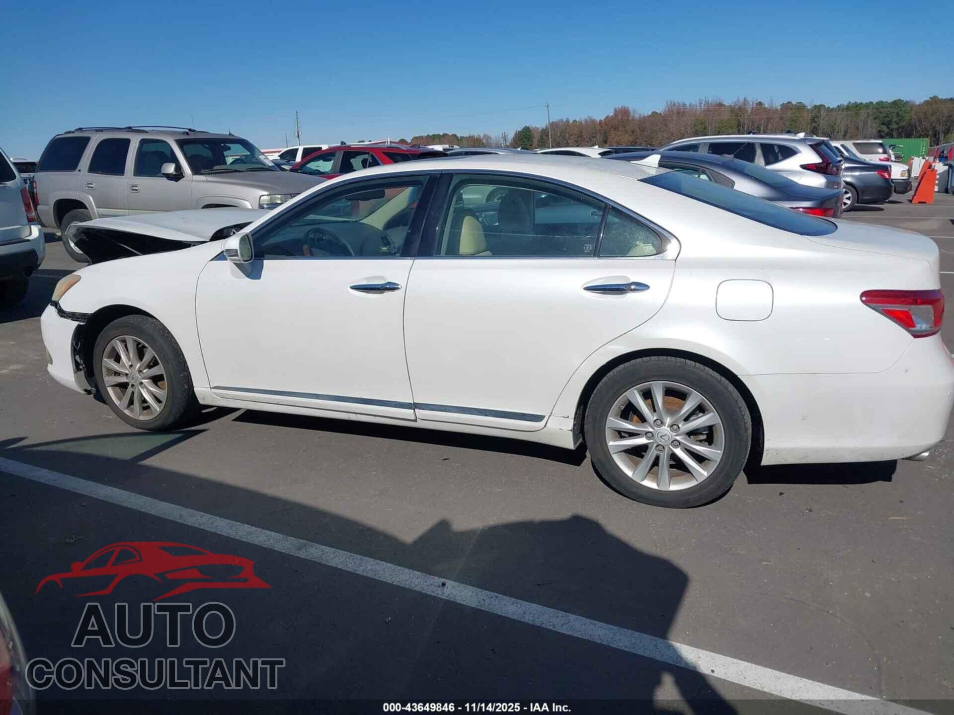 LEXUS ES 350 2010 - JTHBK1EG2A2347333