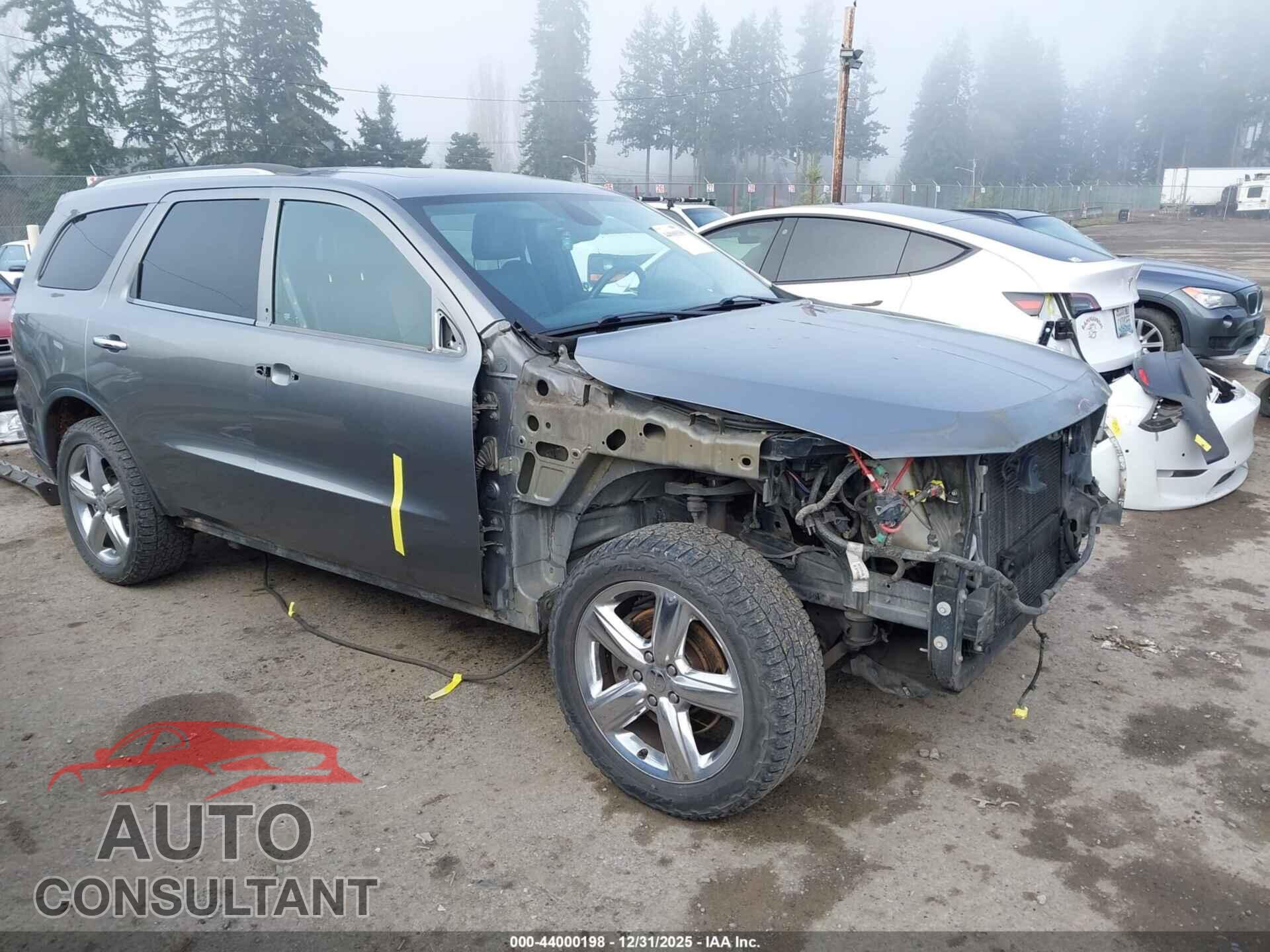 DODGE DURANGO 2012 - 1C4RDJEG4CC330704