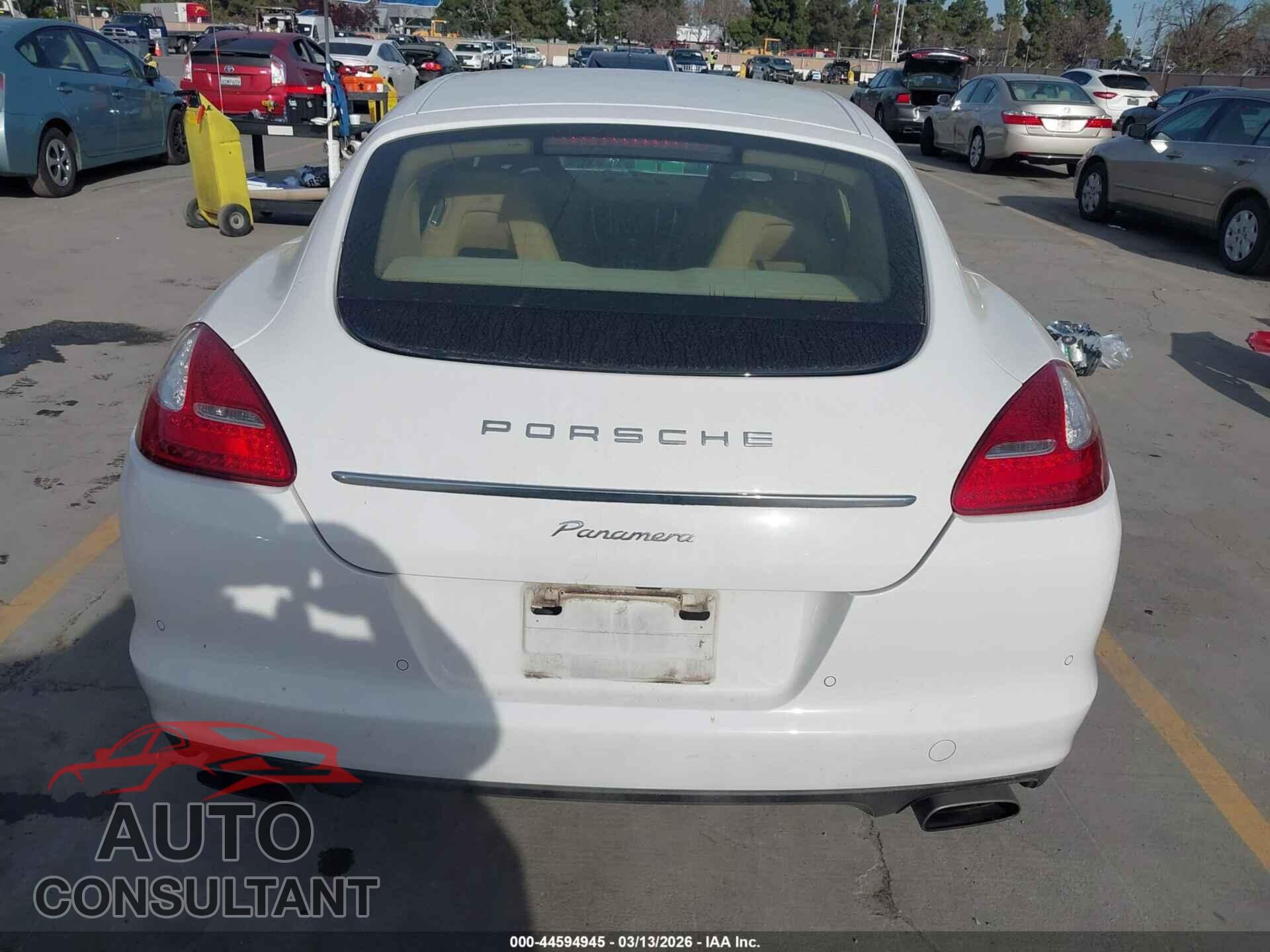 PORSCHE PANAMERA 2011 - WP0AA2A77BL015301