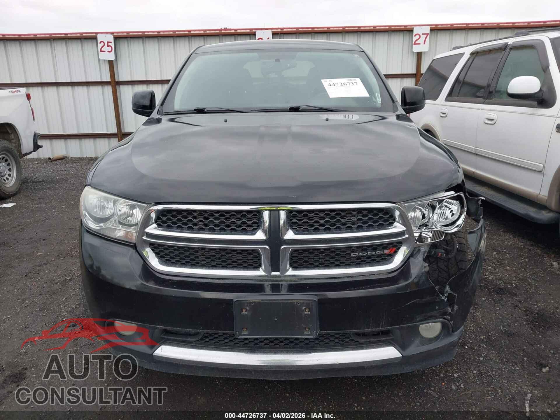 DODGE DURANGO 2013 - 1C4RDJAG2DC504809